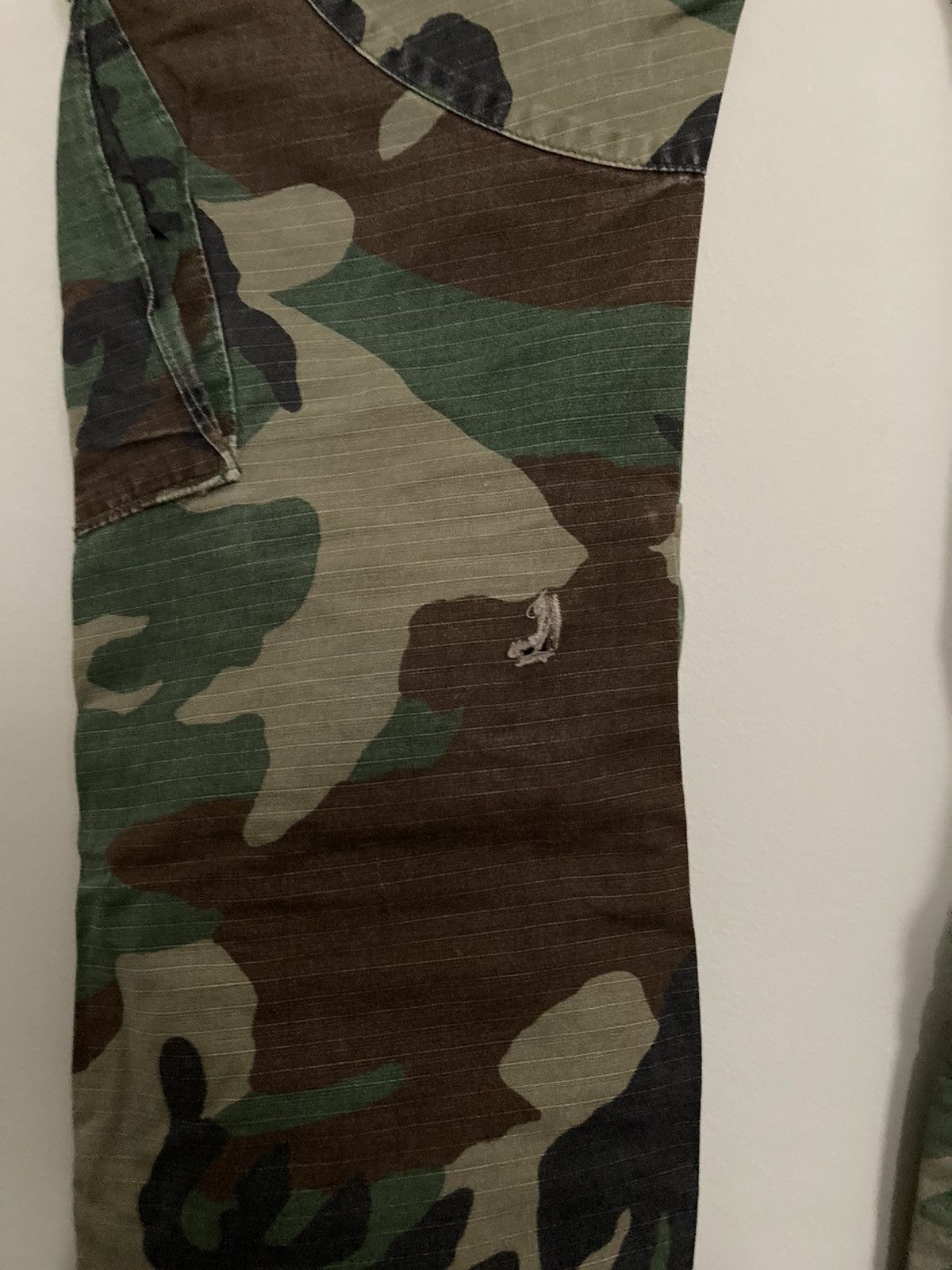 20471120 20471120 "Paper" Reconstructed Camo Pants Size US 28 / EU 44 - 9 Thumbnail