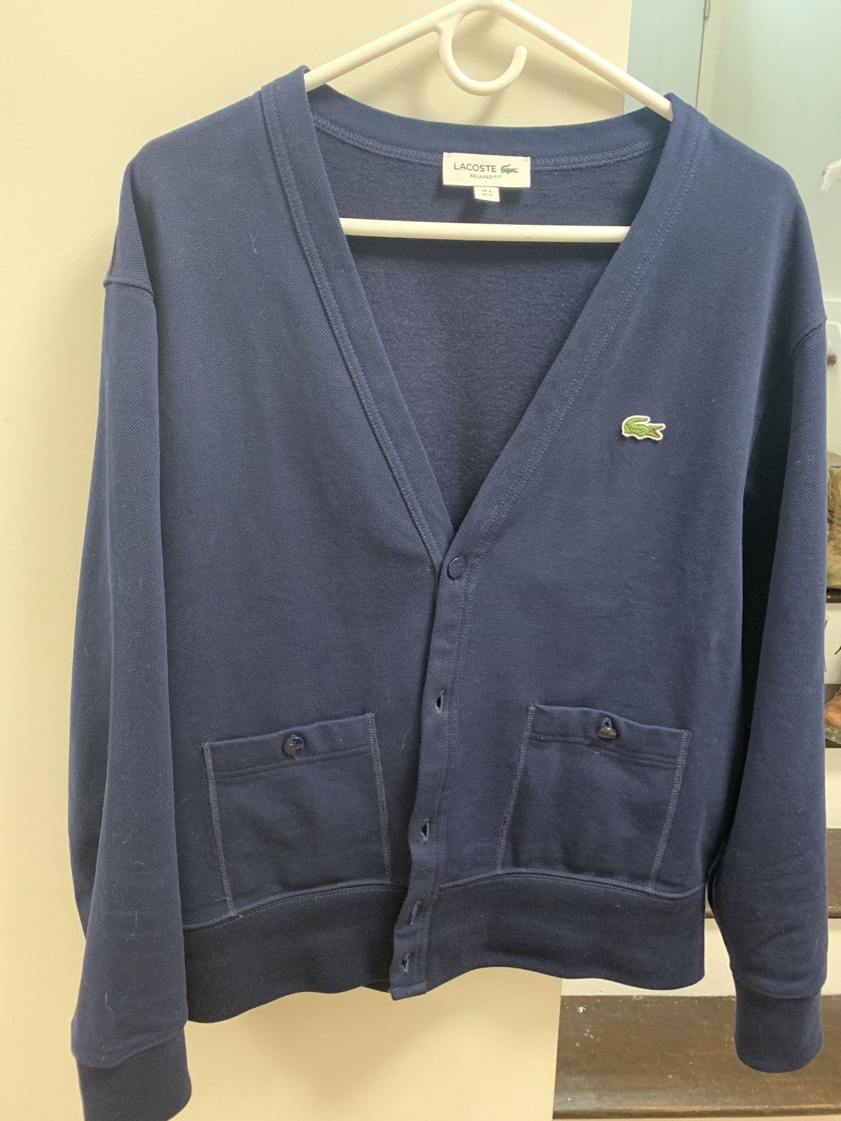 Golf le Fleur × Lacoste Lacoste Cardigan EU made Size US M / EU 48-50 / 2 - 1 Thumbnail