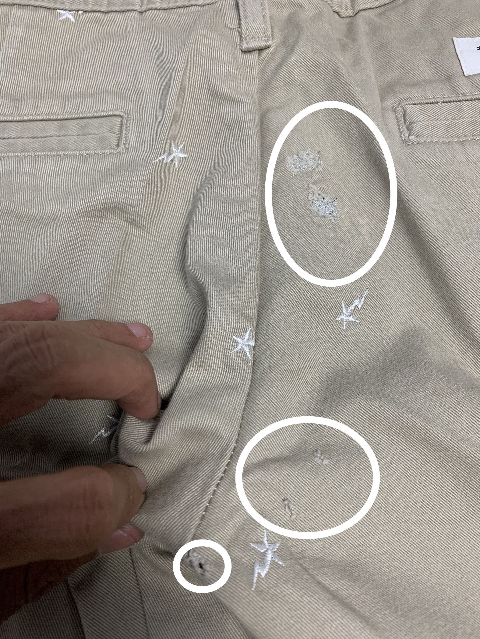 Bape Bapesta Logo Embroid Chino Pants Size US 30 / EU 46 - 23 Thumbnail