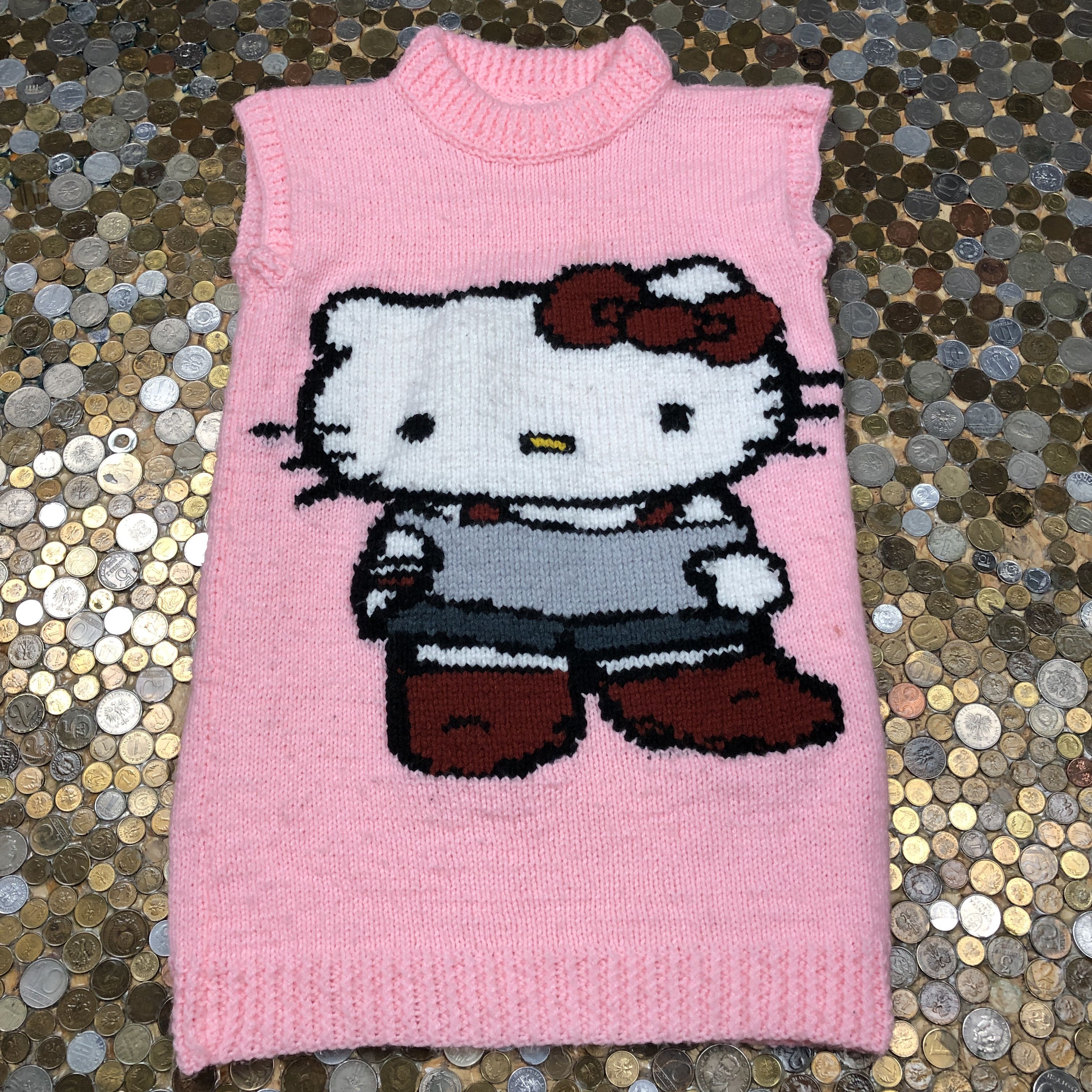 Vintage Hello Kitty sweater Vest Size S / US 4 / IT 40 - 1 Thumbnail