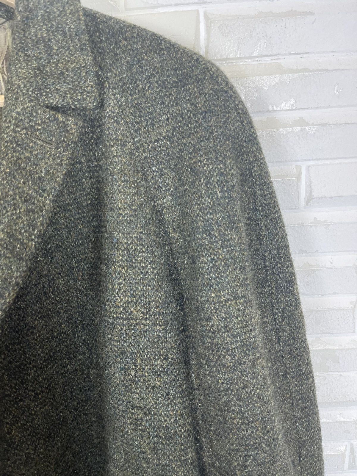 Harris Tweed Vintage 80’s GOLDEN TWEED By Harris Yarns Houndstooth Size US M / EU 48-50 / 2 - 4 Thumbnail