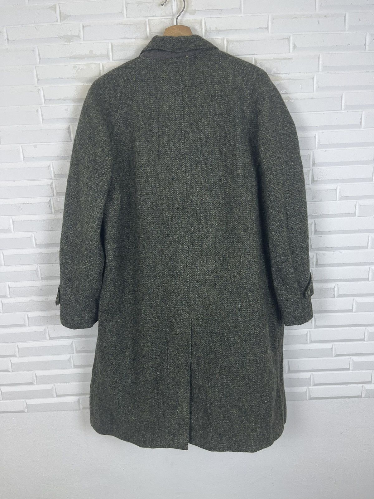 Harris Tweed Vintage 80’s GOLDEN TWEED By Harris Yarns Houndstooth Size US M / EU 48-50 / 2 - 7 Thumbnail