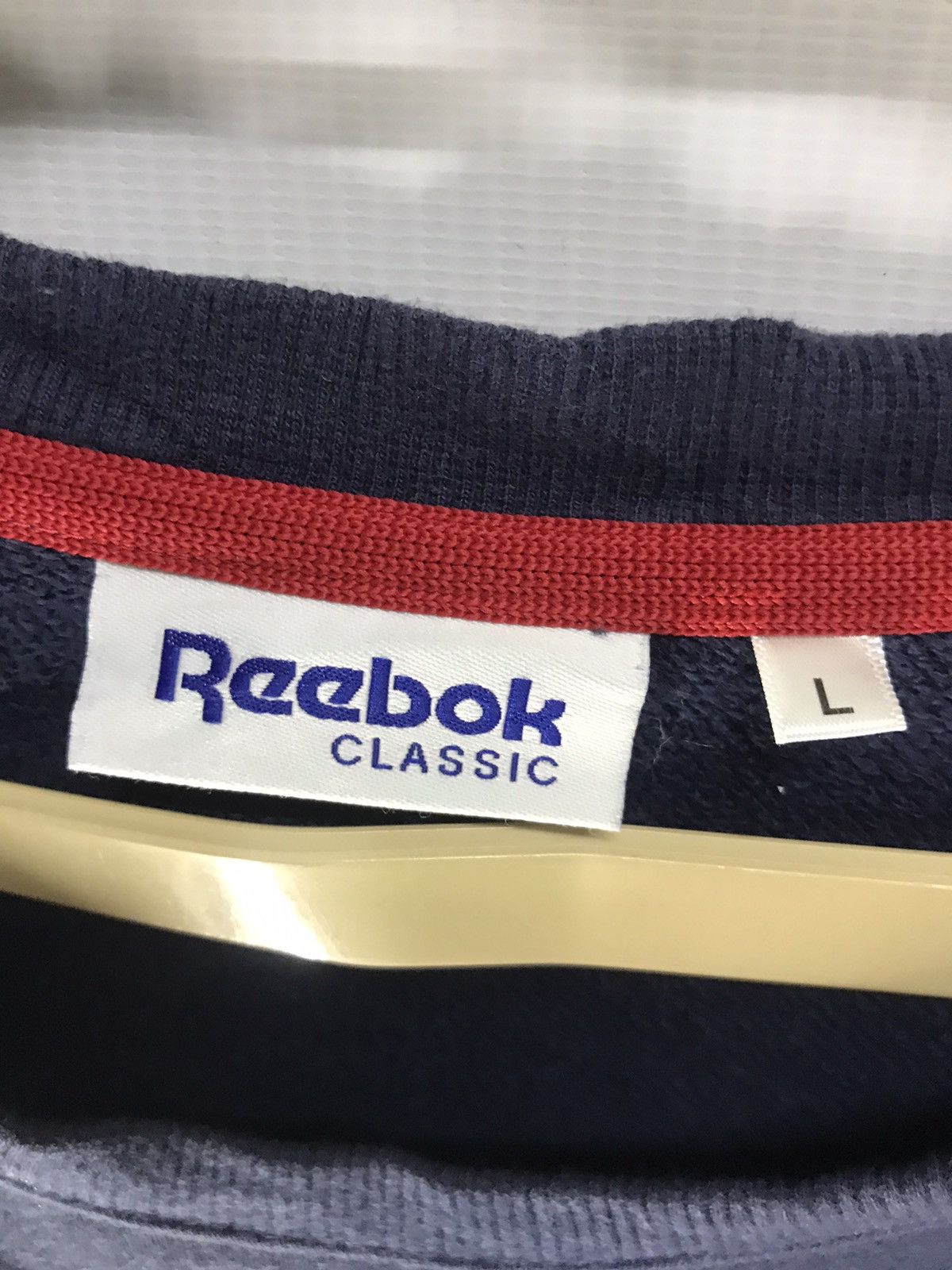 Reebok Reebok classic spellout crewneck sweatshirt Size US L / EU 52-54 / 3 - 3 Thumbnail