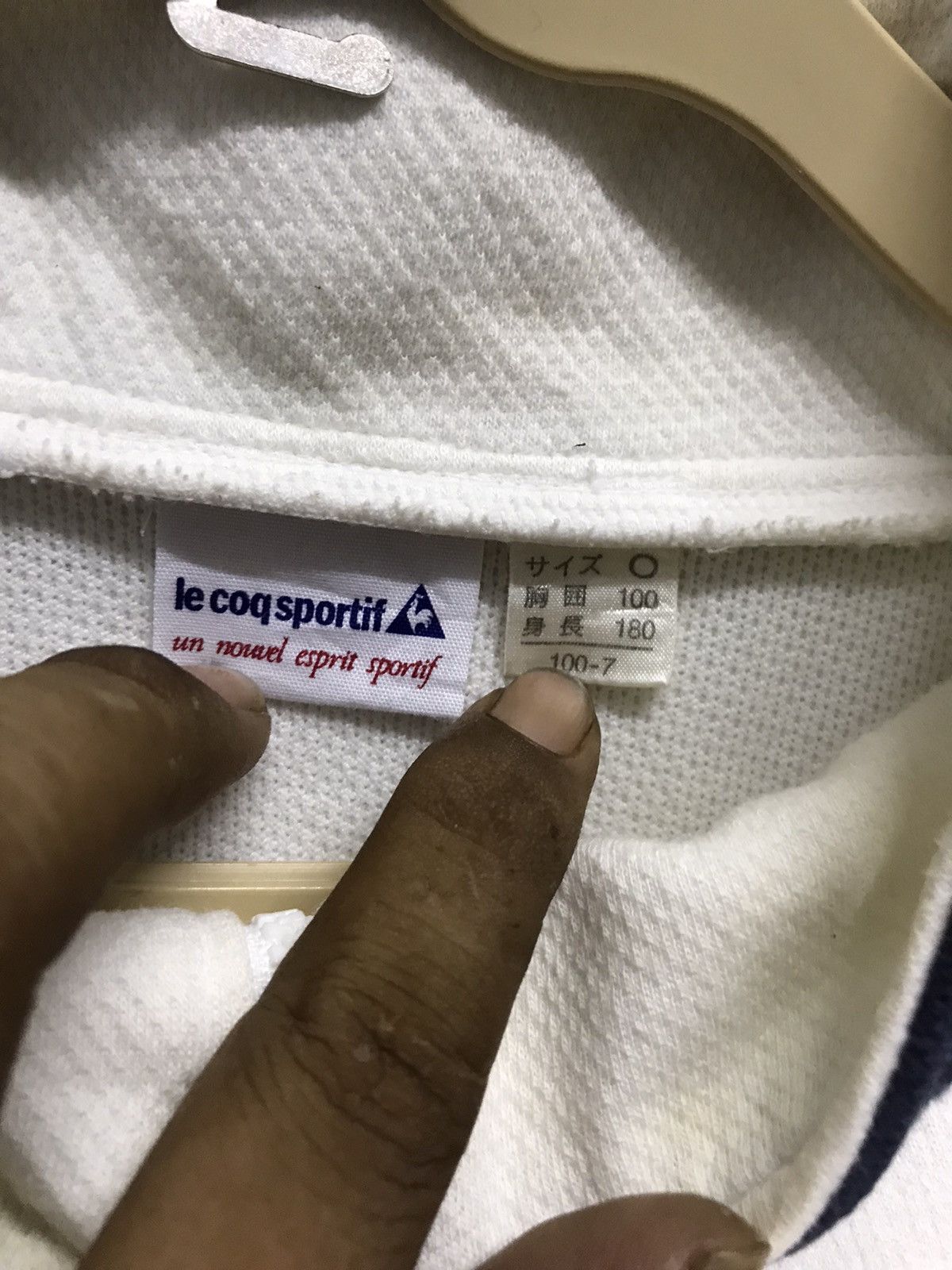 Le Coq Sportif Le coq spotif pullover half zipper Size US L / EU 52-54 / 3 - 5 Thumbnail