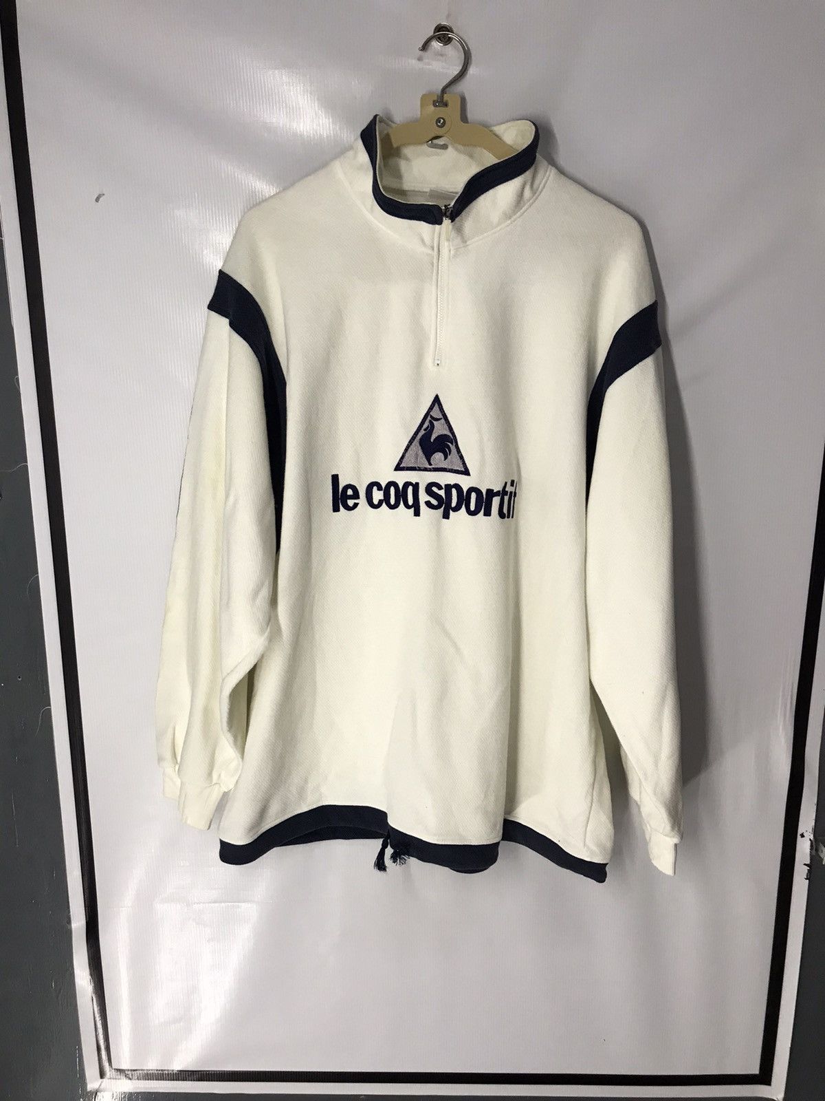 Le Coq Sportif Le coq spotif pullover half zipper Size US L / EU 52-54 / 3 - 7 Thumbnail
