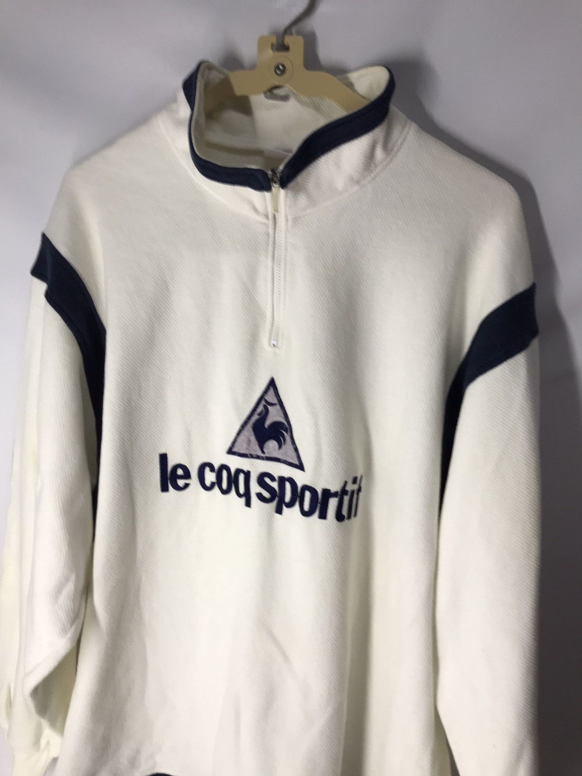 Le Coq Sportif Le coq spotif pullover half zipper Size US L / EU 52-54 / 3 - 4 Thumbnail