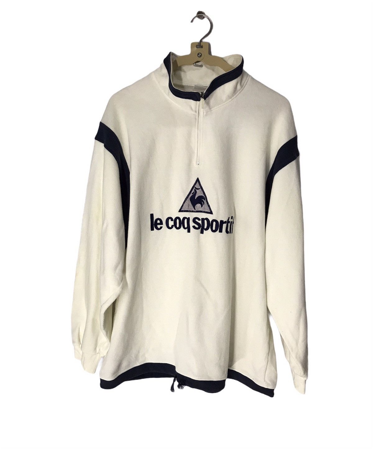 Le Coq Sportif Le coq spotif pullover half zipper Size US L / EU 52-54 / 3 - 1 Thumbnail