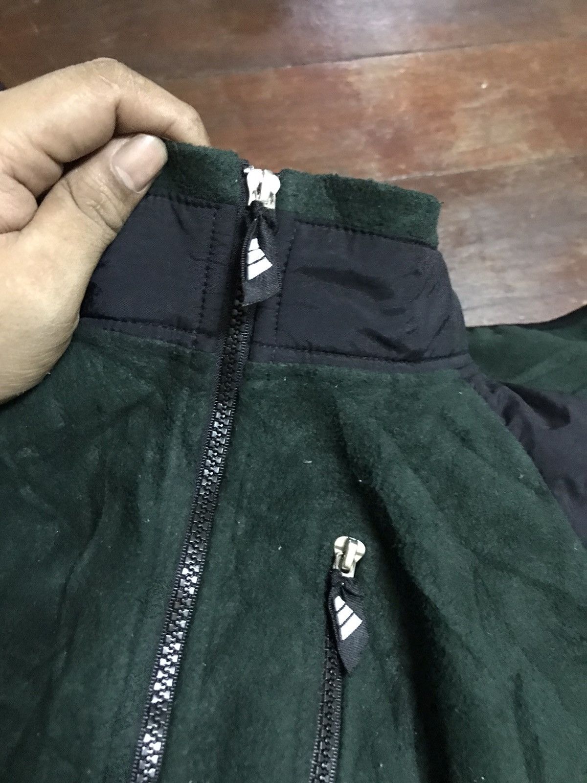 Adidas × Vintage Vintage adidas outdoor life fleece jacket back big logo Size US M / EU 48-50 / 2 - 7 Thumbnail