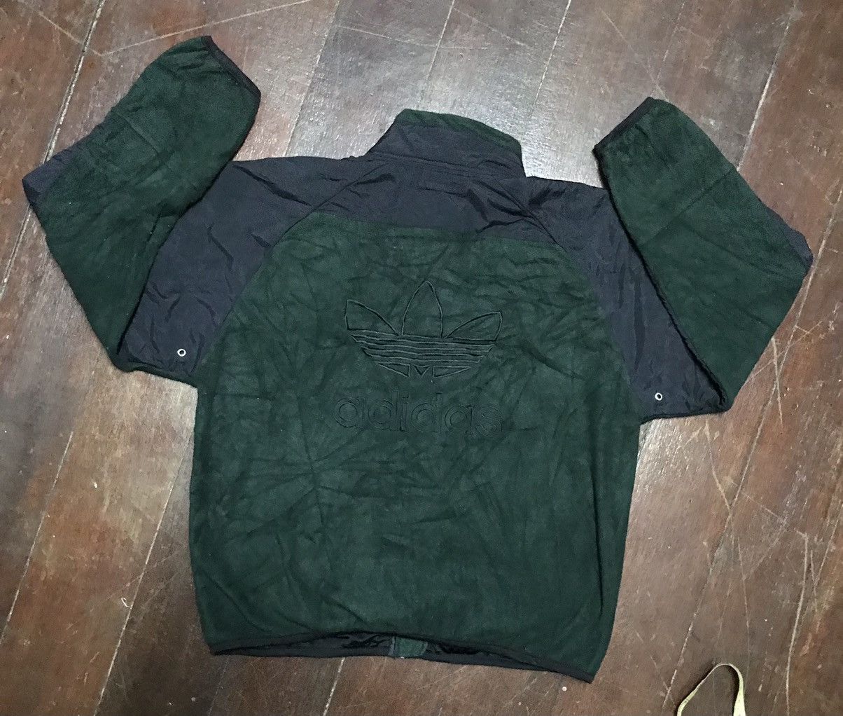 Adidas × Vintage Vintage adidas outdoor life fleece jacket back big logo Size US M / EU 48-50 / 2 - 11 Thumbnail