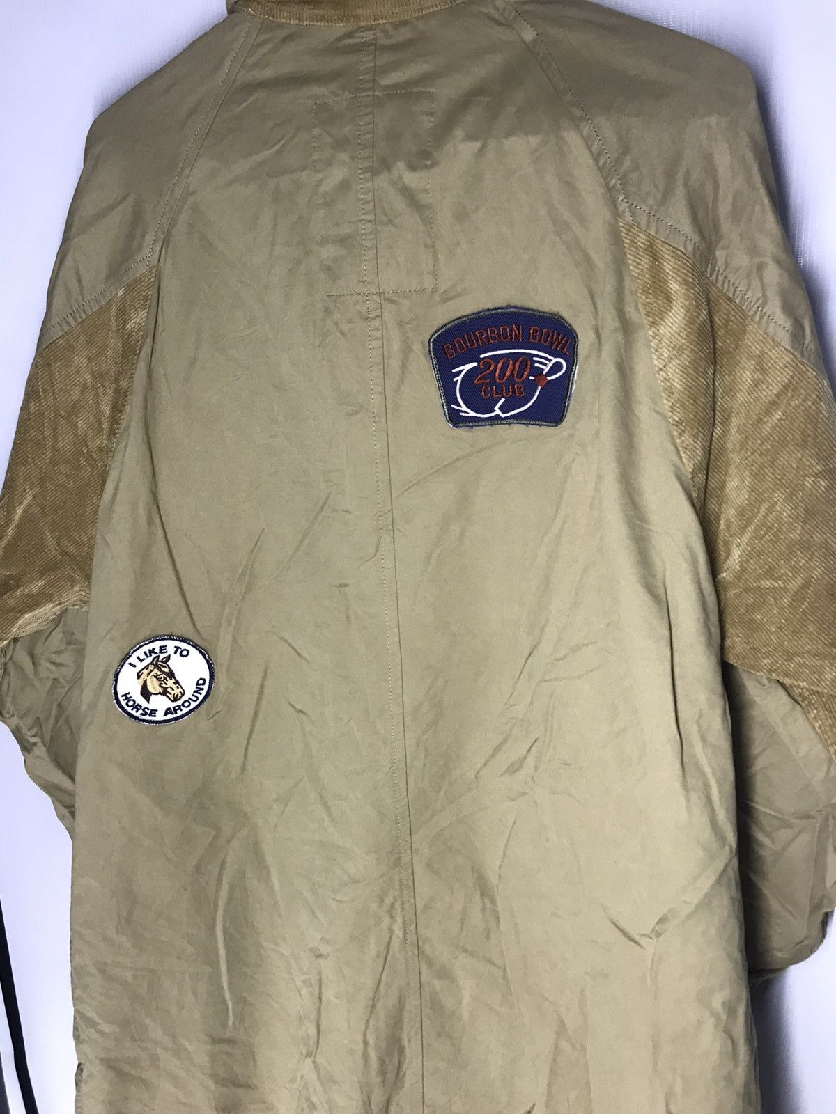 Japanese Brand Cube sugar long jacket button up with patches Size US M / EU 48-50 / 2 - 7 Thumbnail