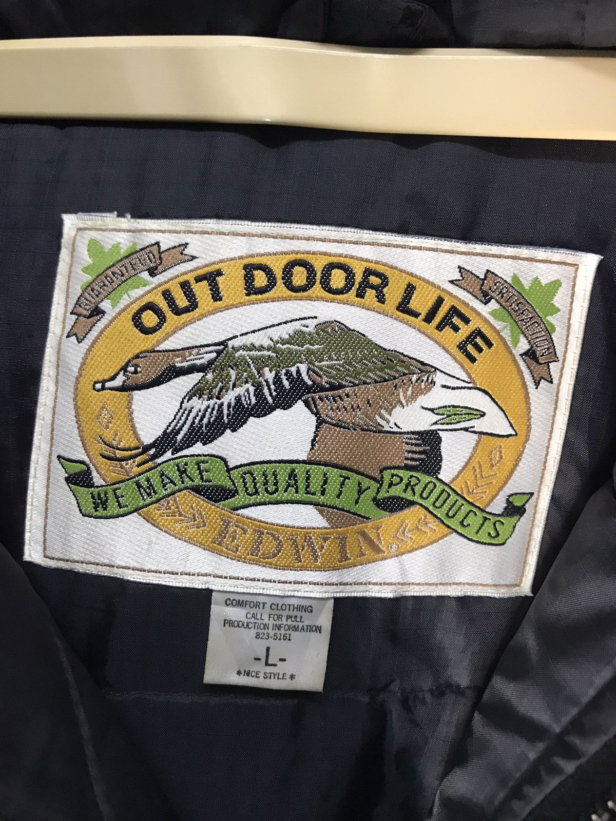 Edwin jacket Edwin outdoor life with hoodie Size US L / EU 52-54 / 3 - 3 Thumbnail
