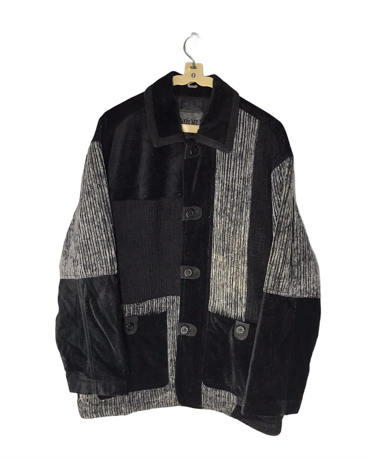 Japanese Brand × Velvet Arora patchwork velvet button jacket Size US M / EU 48-50 / 2 - 1 Thumbnail