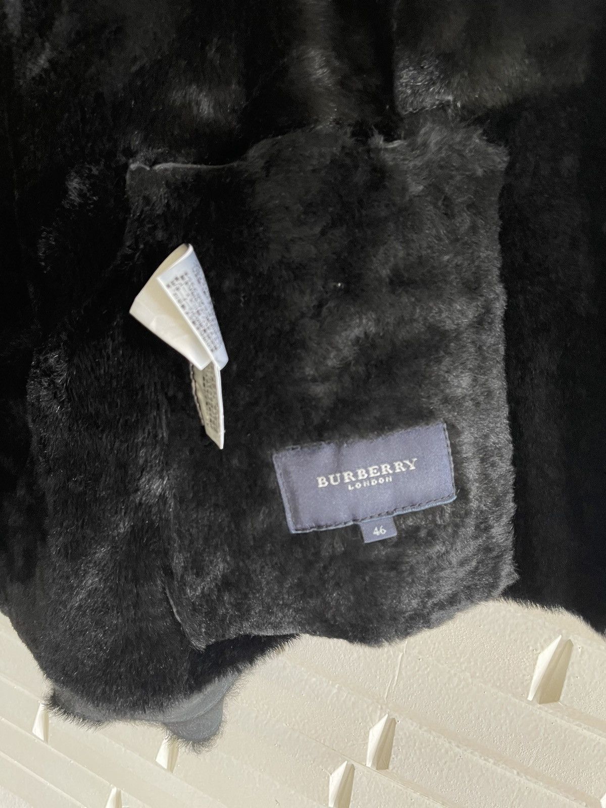 Burberry 🔥🔥BLACK BURBERRY LONDON LAMBSKIN WINTER Size L / US 10 / IT 46 - 4 Thumbnail