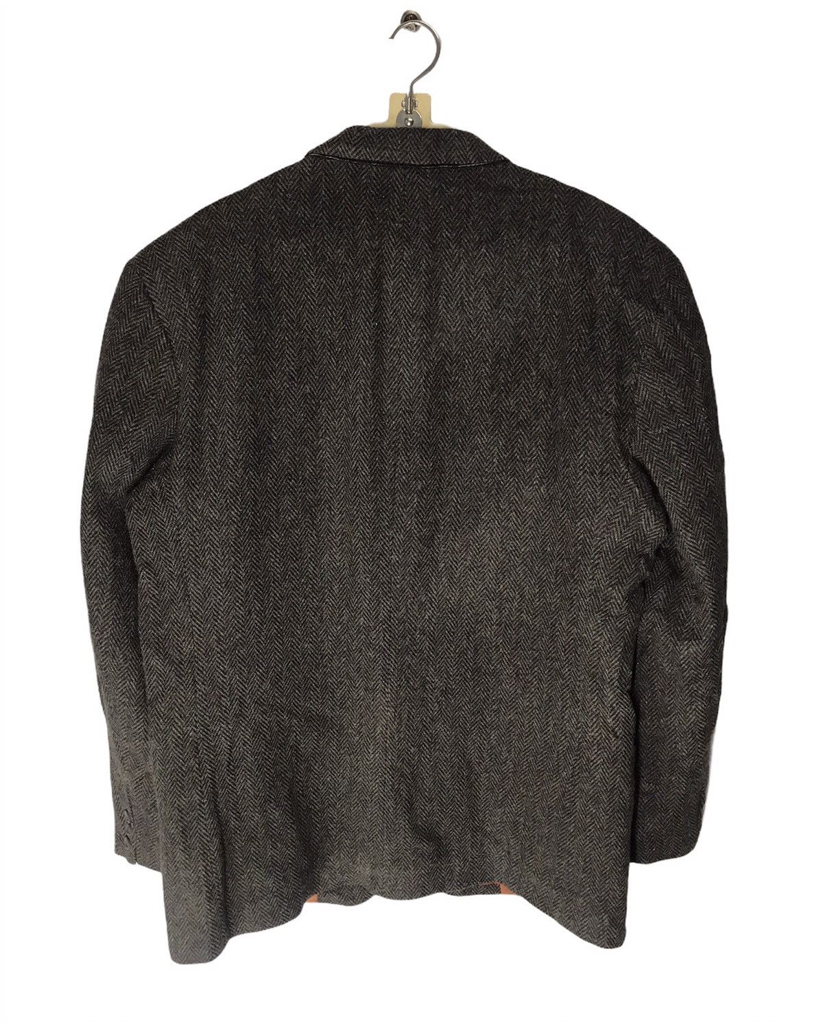 Designer × Vintage Cellini collection wool blazer coat made in usa Size 44L - 2 Thumbnail