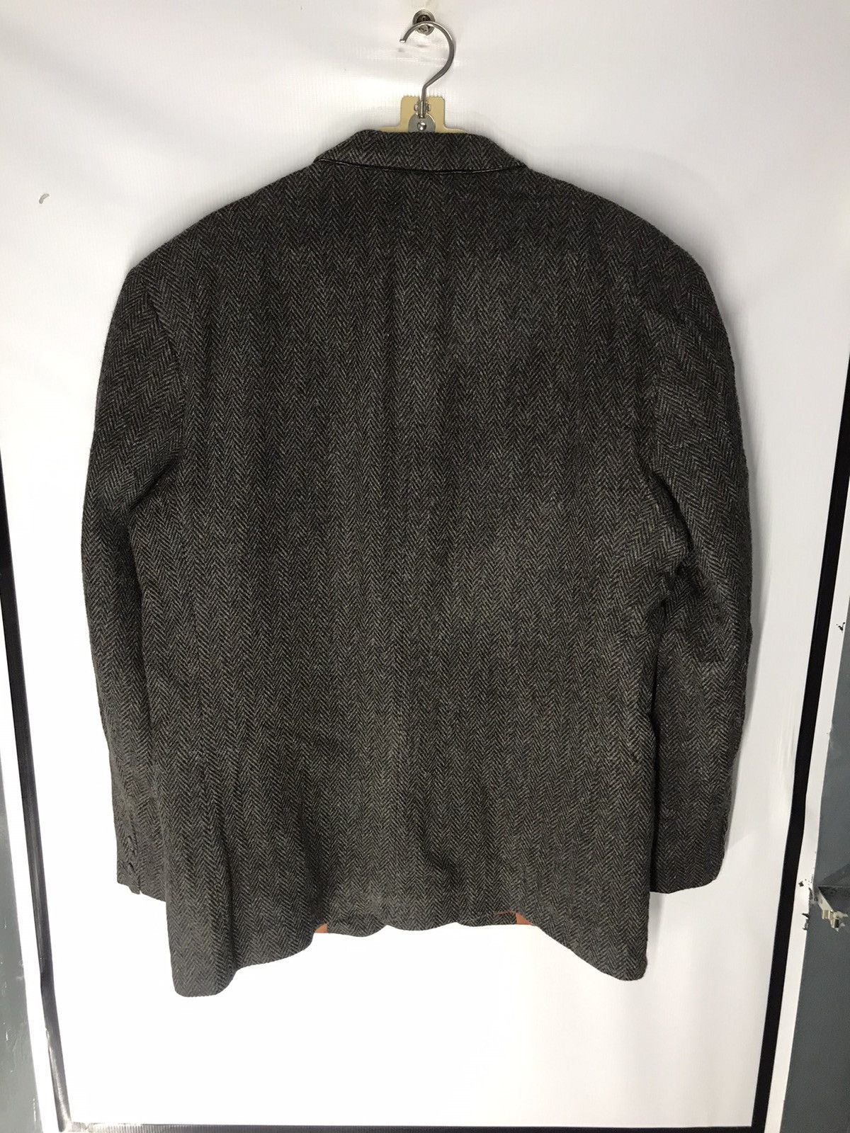 Designer × Vintage Cellini collection wool blazer coat made in usa Size 44L - 8 Thumbnail