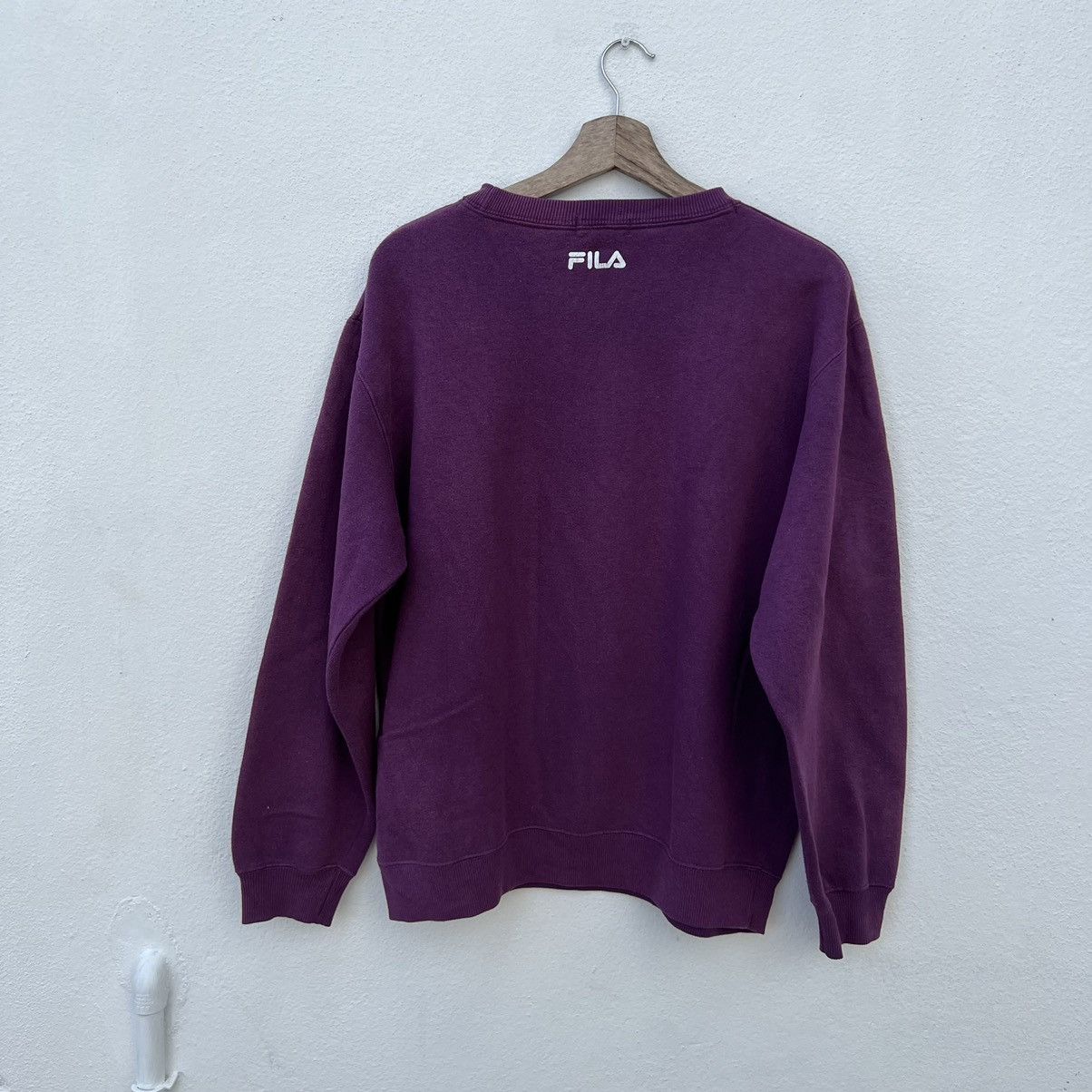 Japanese Brand VINTAGE FILA BIELLA ITALIA BIG LOGO SWEATSHIRT Size US L / EU 52-54 / 3 - 7 Thumbnail