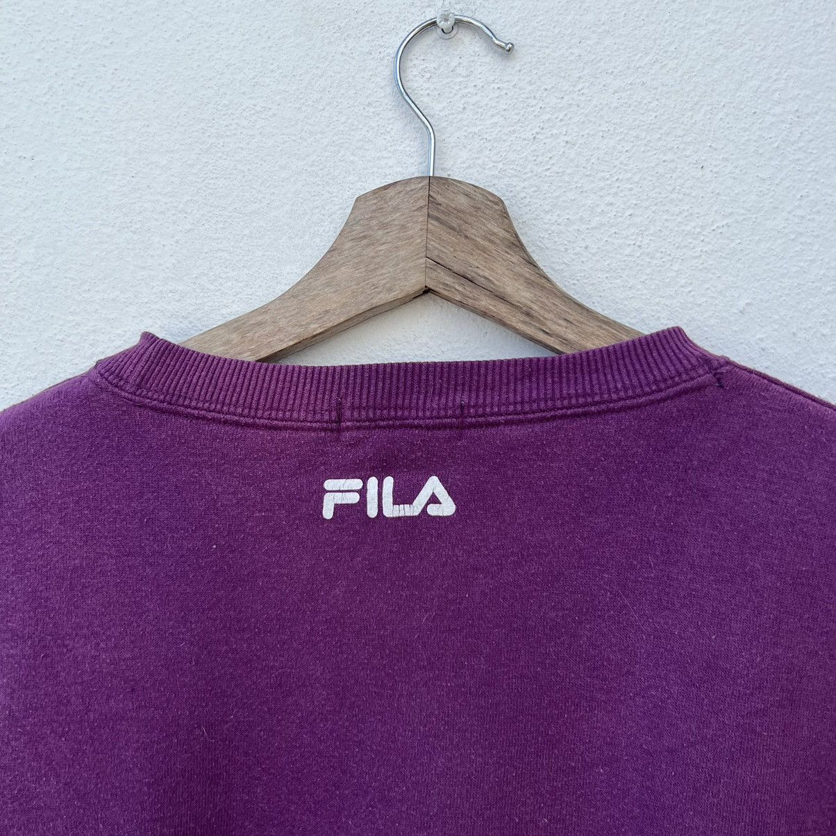 Japanese Brand VINTAGE FILA BIELLA ITALIA BIG LOGO SWEATSHIRT Size US L / EU 52-54 / 3 - 8 Thumbnail