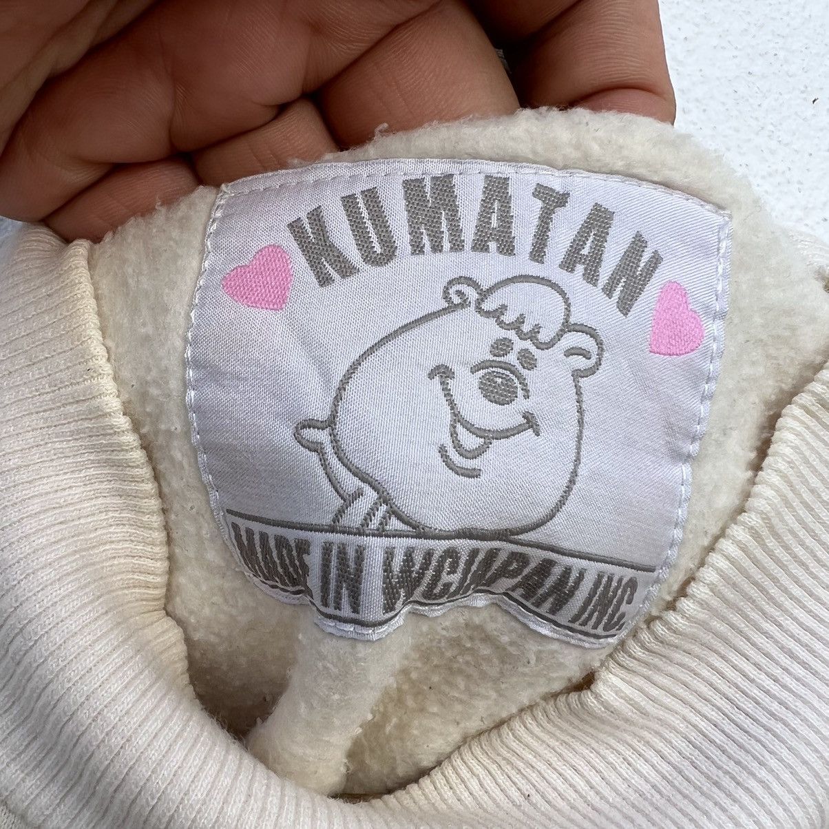 Japanese Brand RARE BIG LOGO KUMATAN MADE IN WCJAPAN INC. Size US L / EU 52-54 / 3 - 8 Thumbnail