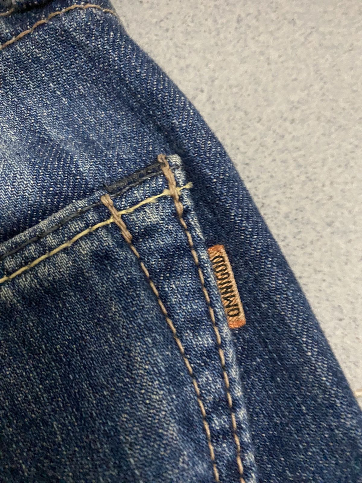 OMNIGOD × Vintage Vintage Omnigod Japan Made Distress Denim Jeans Size US 31 - 9 Thumbnail