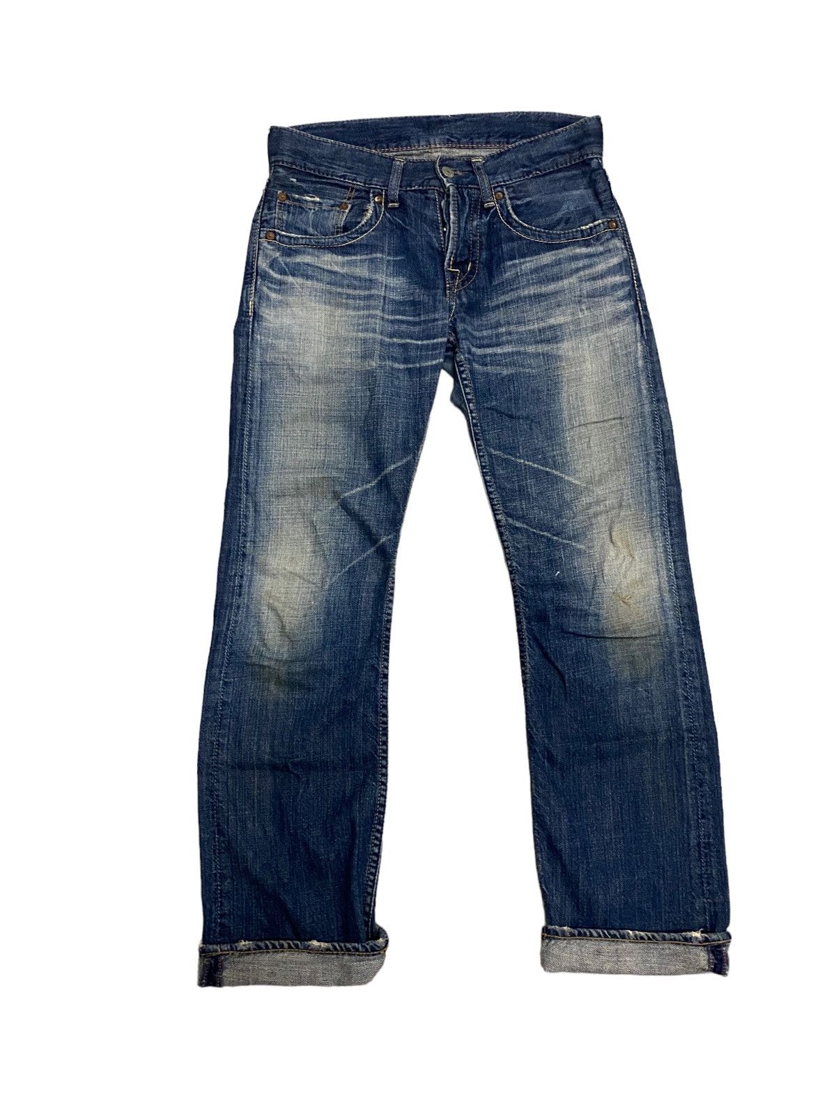 OMNIGOD × Vintage Vintage Omnigod Japan Made Distress Denim Jeans Size US 31 - 2 Thumbnail