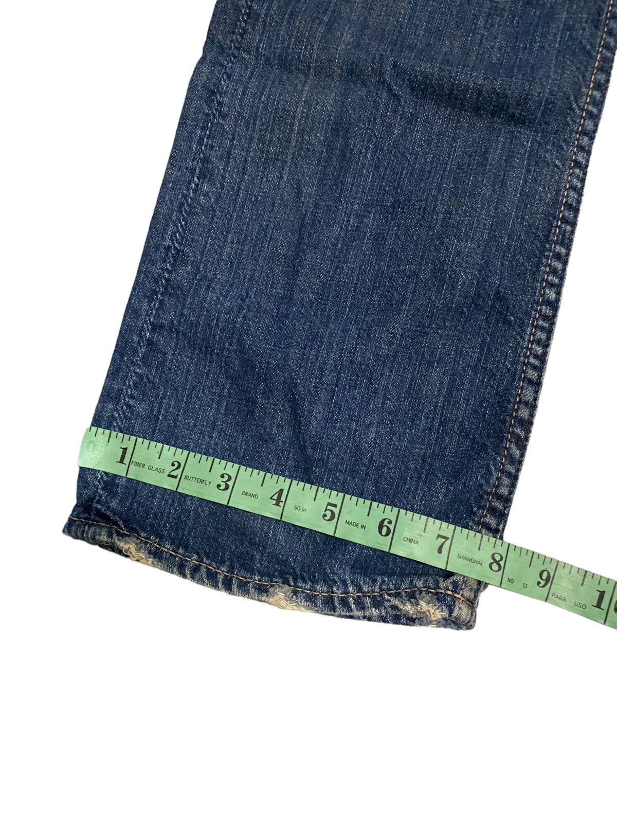 OMNIGOD × Vintage Vintage Omnigod Japan Made Distress Denim Jeans Size US 31 - 12 Thumbnail