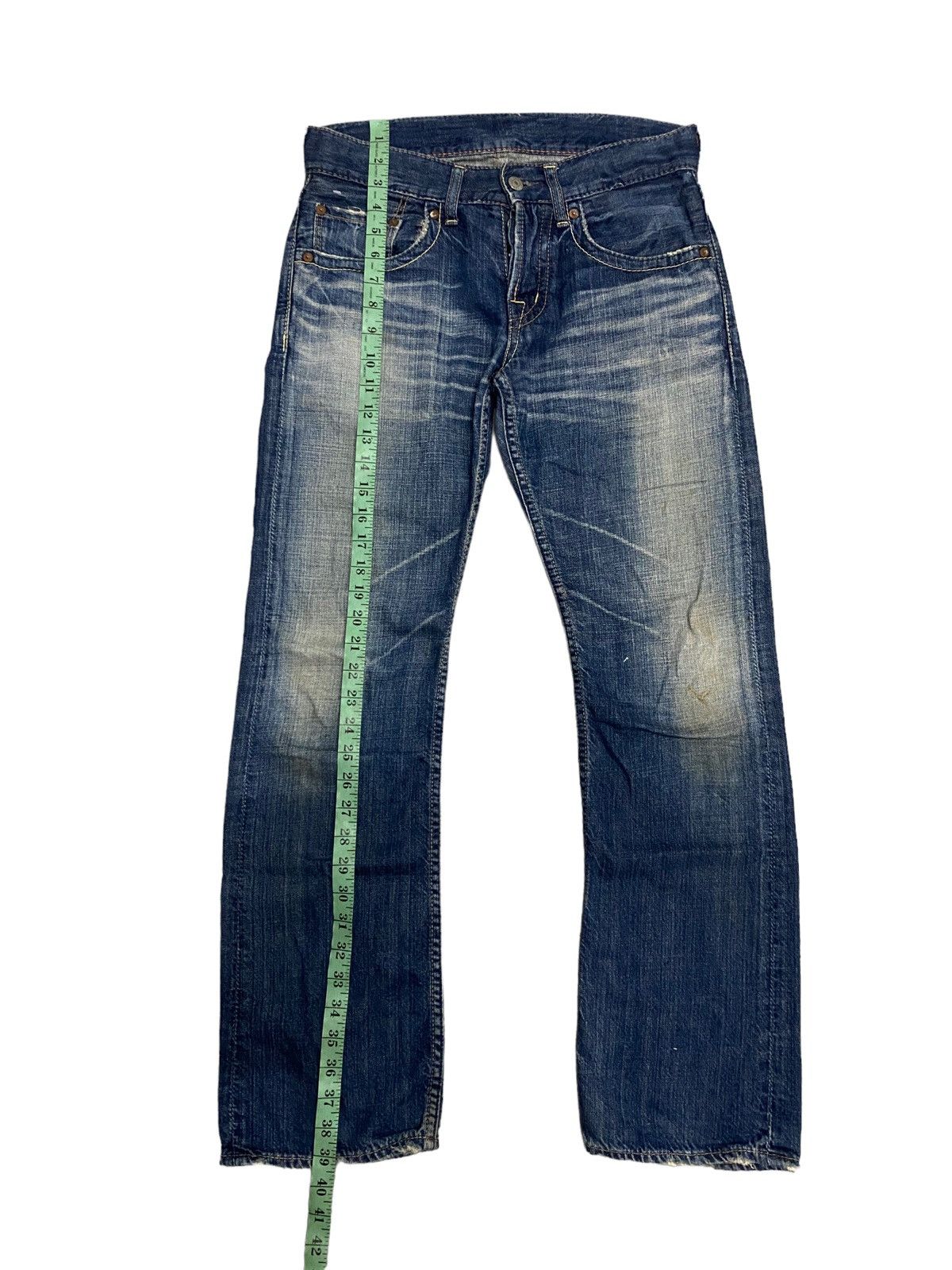 OMNIGOD × Vintage Vintage Omnigod Japan Made Distress Denim Jeans Size US 31 - 16 Thumbnail