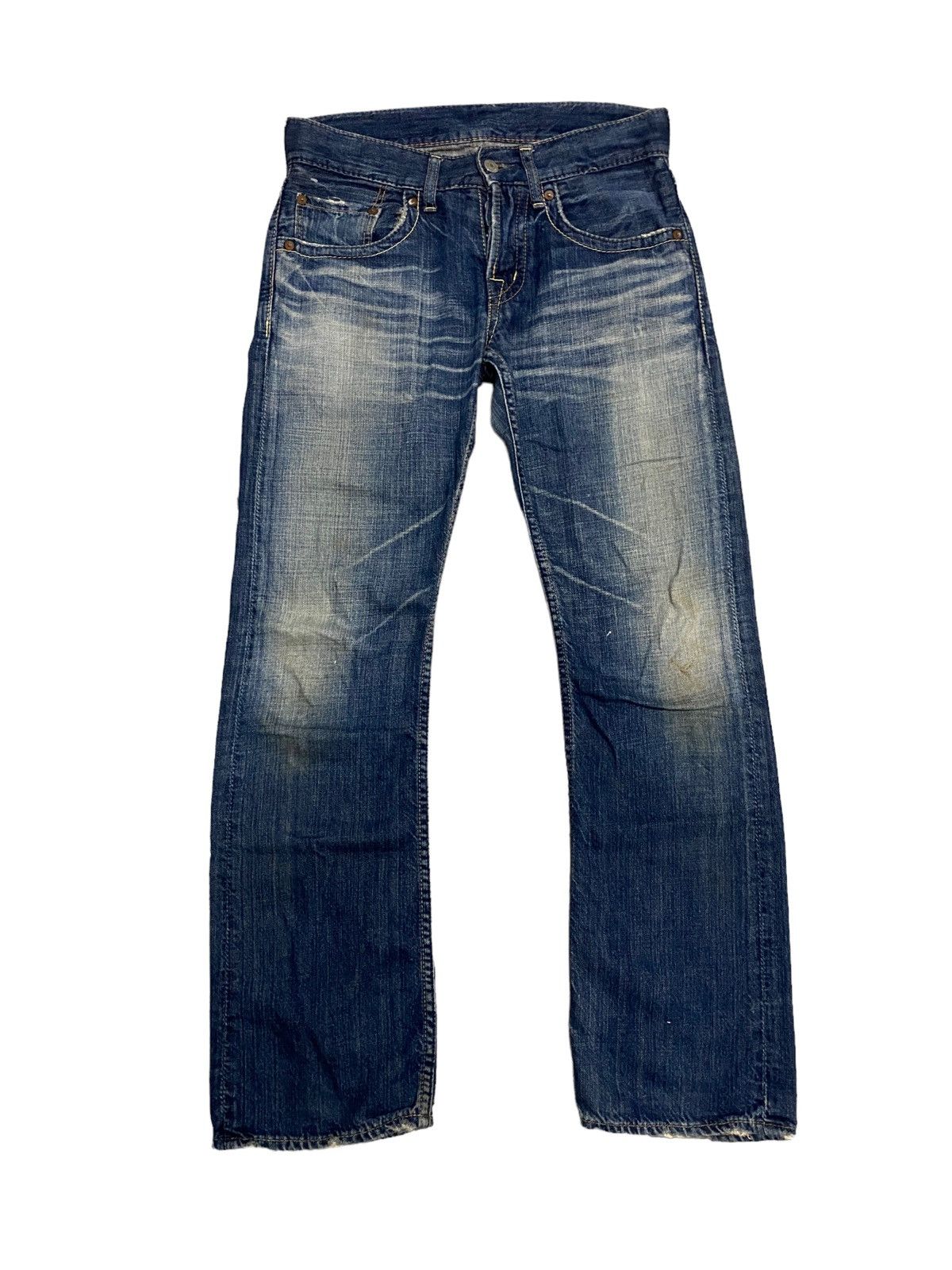OMNIGOD × Vintage Vintage Omnigod Japan Made Distress Denim Jeans Size US 31 - 17 Thumbnail