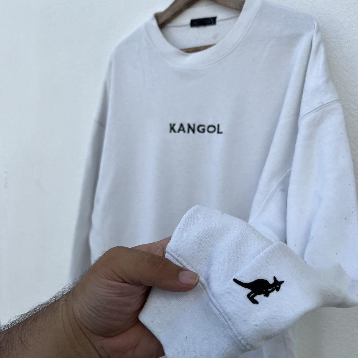 Japanese Brand VINTAGE KANGOL SWEATSHIRT RARE STREET FASHION DESIGN Size US L / EU 52-54 / 3 - 7 Thumbnail