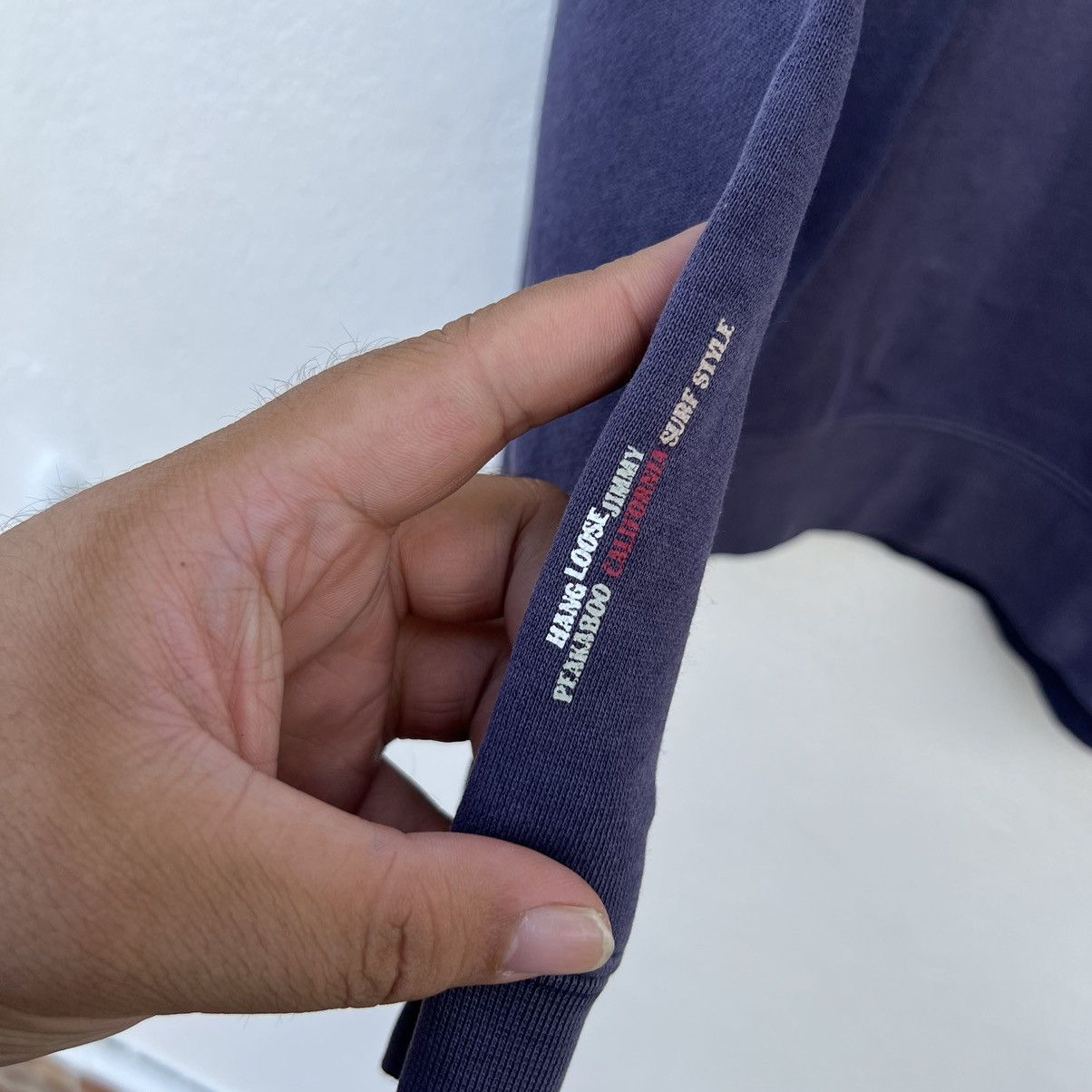Japanese Brand VINTAGE HANG LOOSE BIG LOGO JIMMY ALL TOES SURF STYLE Size US L / EU 52-54 / 3 - 8 Thumbnail