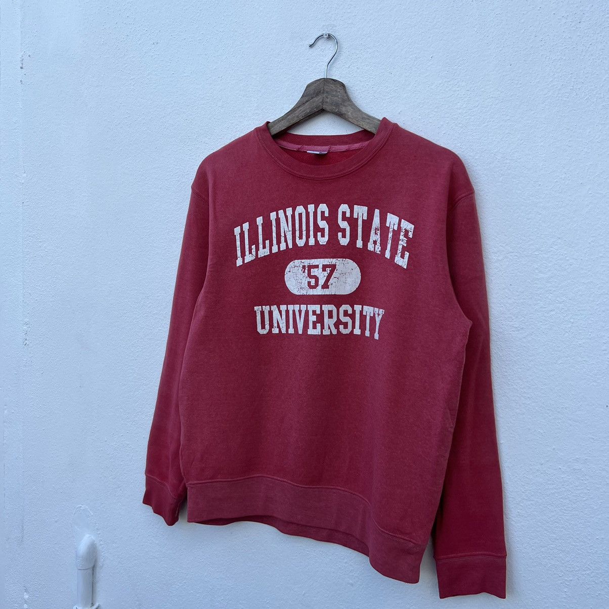 Japanese Brand US COLLAGE ILLINOIS STATE UNIVERSITY SWEATSHIRT BIG LOGO Size US M / EU 48-50 / 2 - 2 Thumbnail