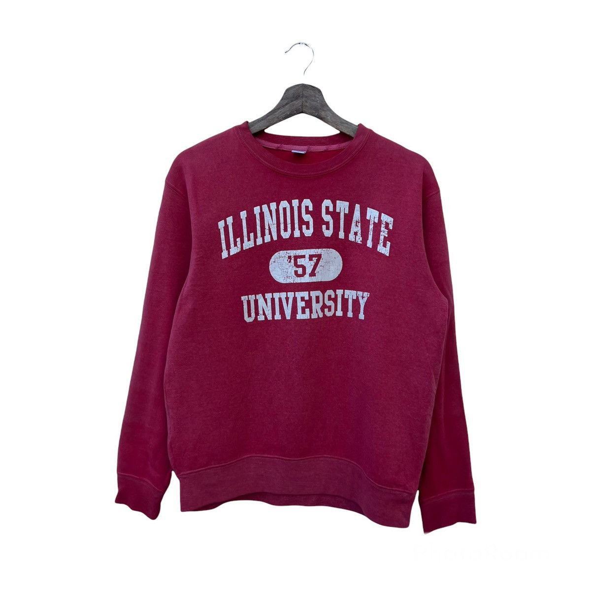 Japanese Brand US COLLAGE ILLINOIS STATE UNIVERSITY SWEATSHIRT BIG LOGO Size US M / EU 48-50 / 2 - 1 Thumbnail