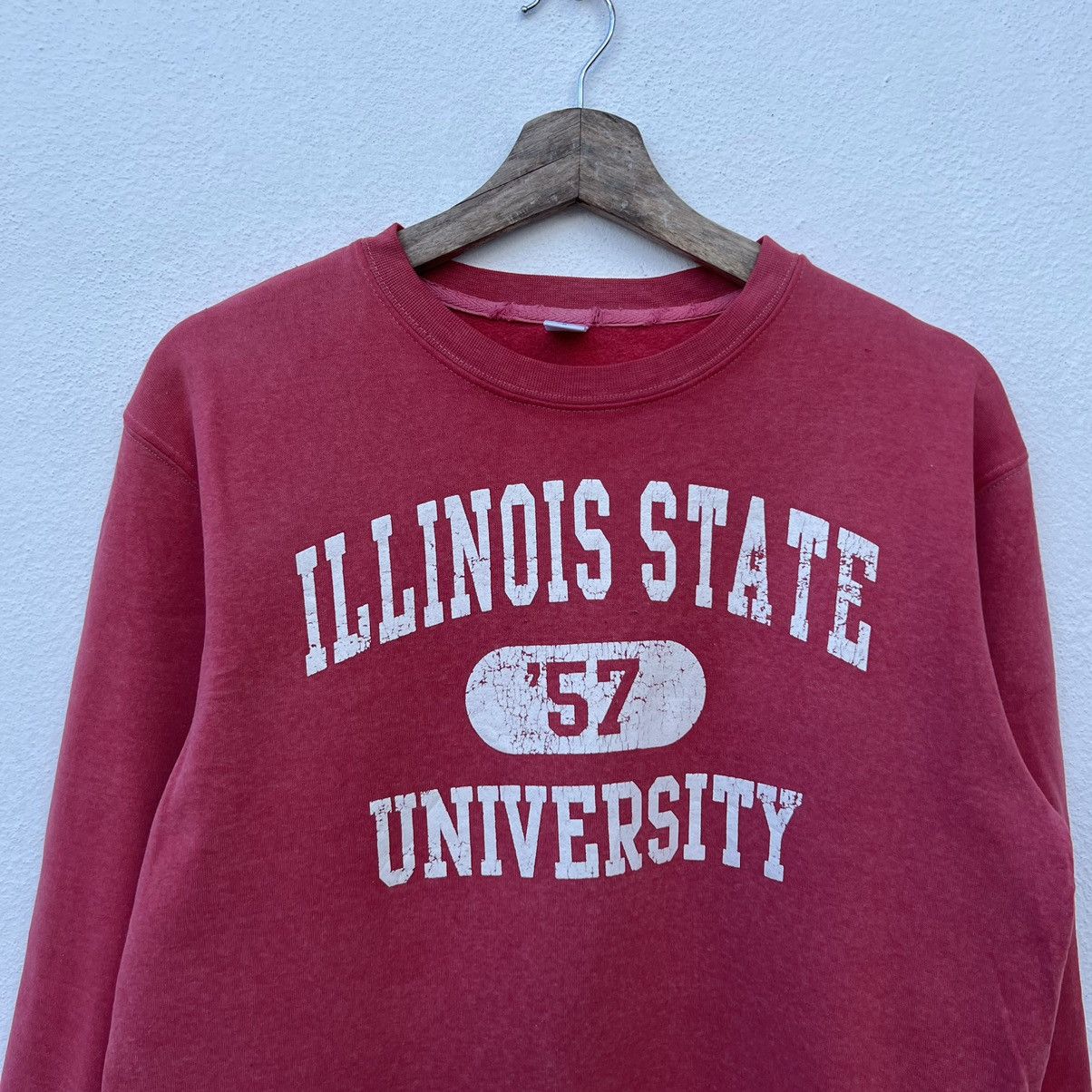 Japanese Brand US COLLAGE ILLINOIS STATE UNIVERSITY SWEATSHIRT BIG LOGO Size US M / EU 48-50 / 2 - 3 Thumbnail