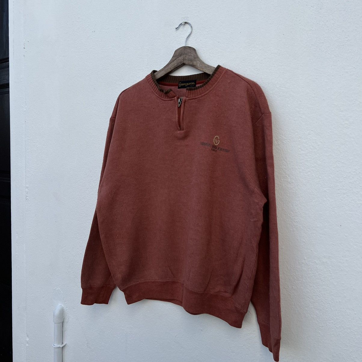 Japanese Brand VINTAGE GIANNI VALENTINO SWEATSHIRT Size US L / EU 52-54 / 3 - 2 Thumbnail