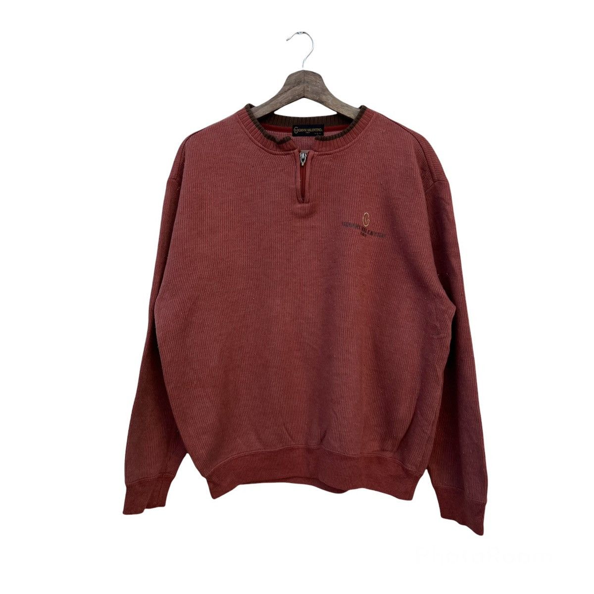 Japanese Brand VINTAGE GIANNI VALENTINO SWEATSHIRT Size US L / EU 52-54 / 3 - 1 Thumbnail