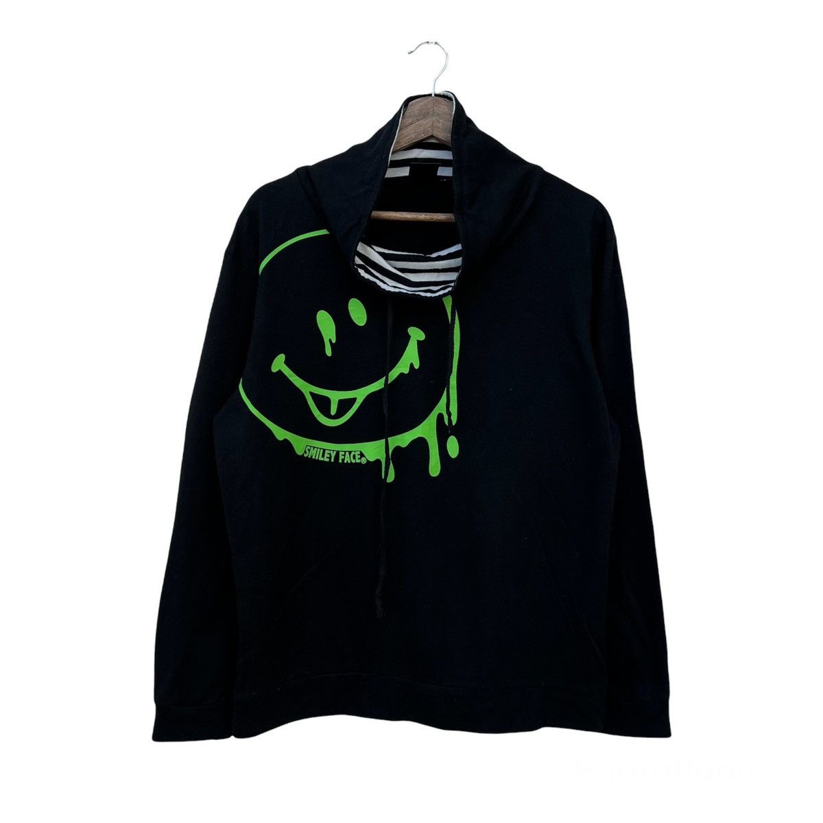 Japanese Brand SMILEY FACE HOODIE RARE DESIGN INSPIRED BY KAPITAL SMILE Size US L / EU 52-54 / 3 - 1 Thumbnail