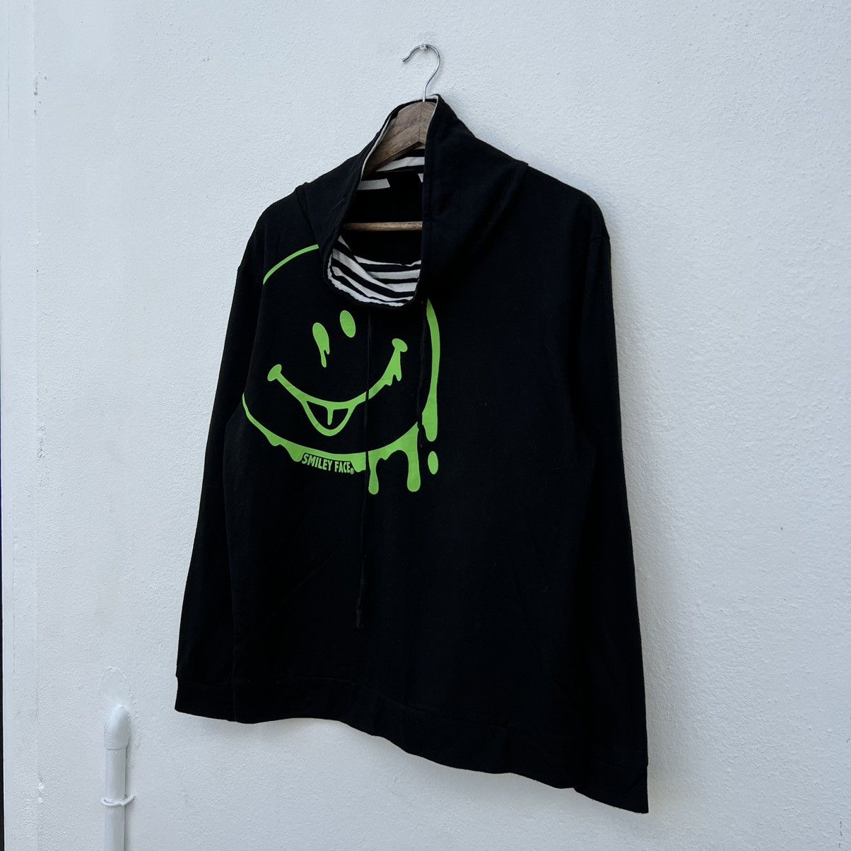 Japanese Brand SMILEY FACE HOODIE RARE DESIGN INSPIRED BY KAPITAL SMILE Size US L / EU 52-54 / 3 - 2 Thumbnail