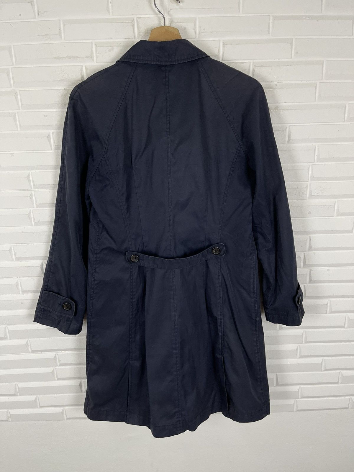 Issey Miyake Vtg ISSEY MIYAKE Double Breast Trench Coat Sunao Kuwahara Size US S / EU 44-46 / 1 - 3 Thumbnail