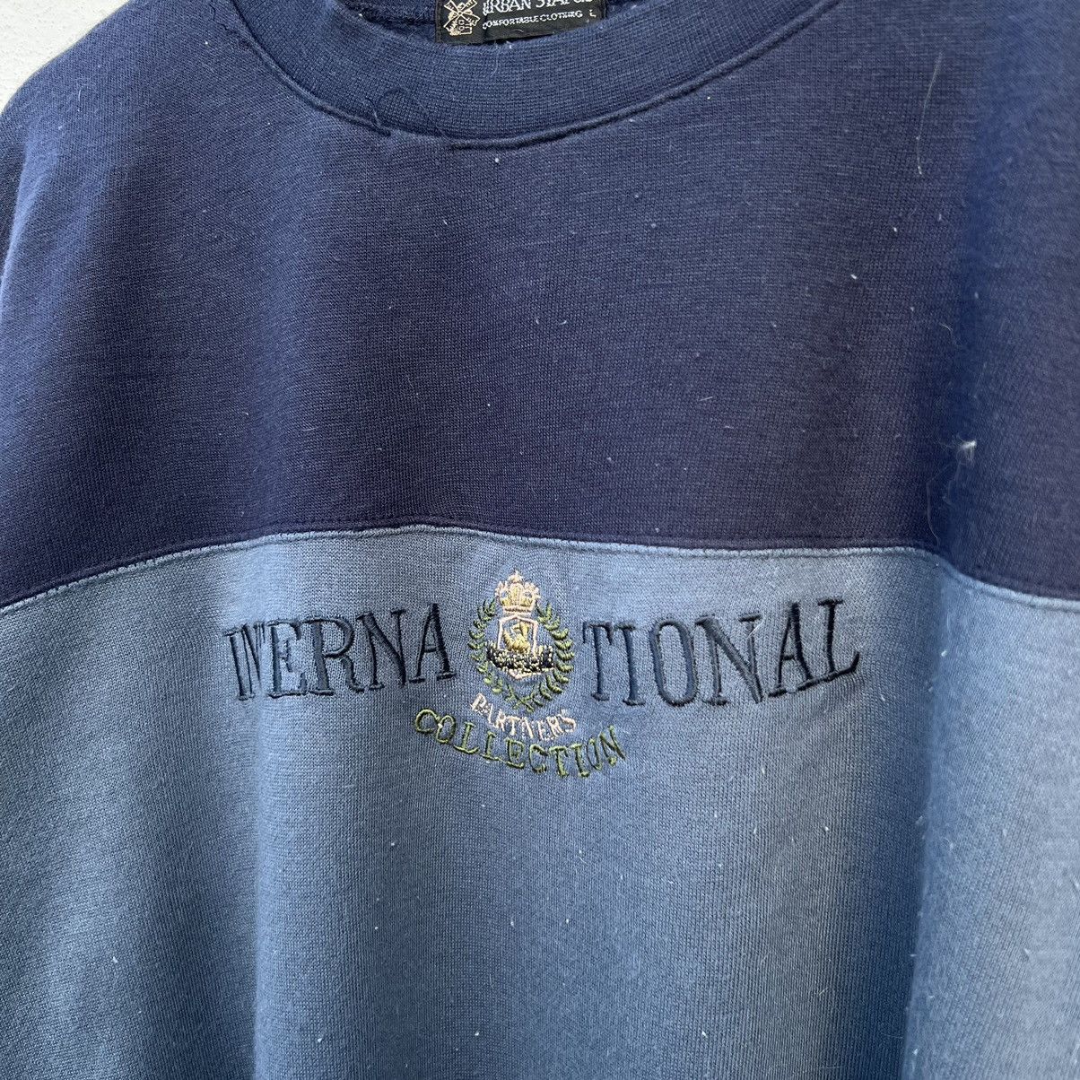 Japanese Brand VINTAGE URBAN STATE INTERNATIONAL BIG LOGO SWEATSHIRT Size US L / EU 52-54 / 3 - 5 Thumbnail