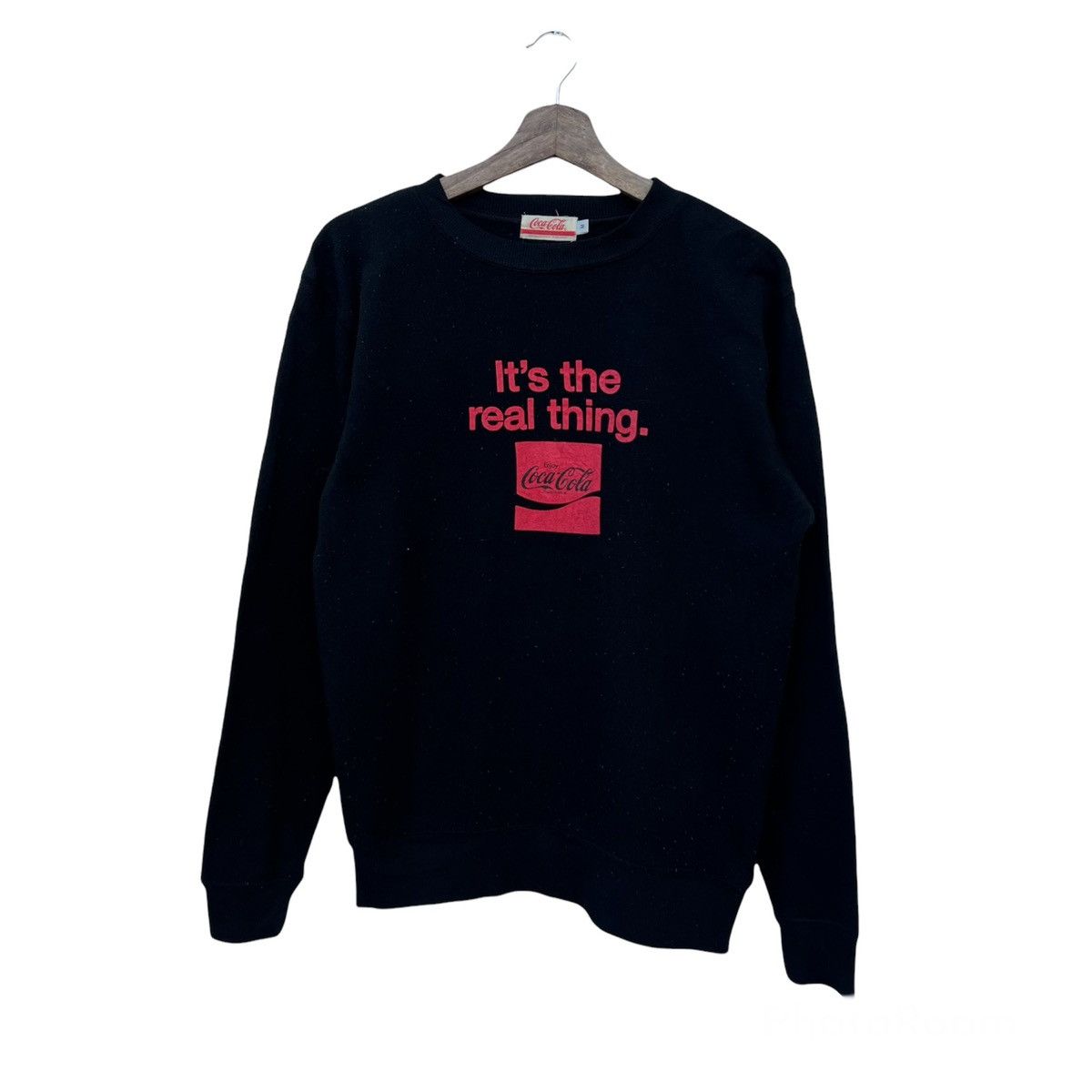 Japanese Brand VINTAGE COCA COLA BIG LOGO SWEATSHIRT Size US M / EU 48-50 / 2 - 1 Thumbnail