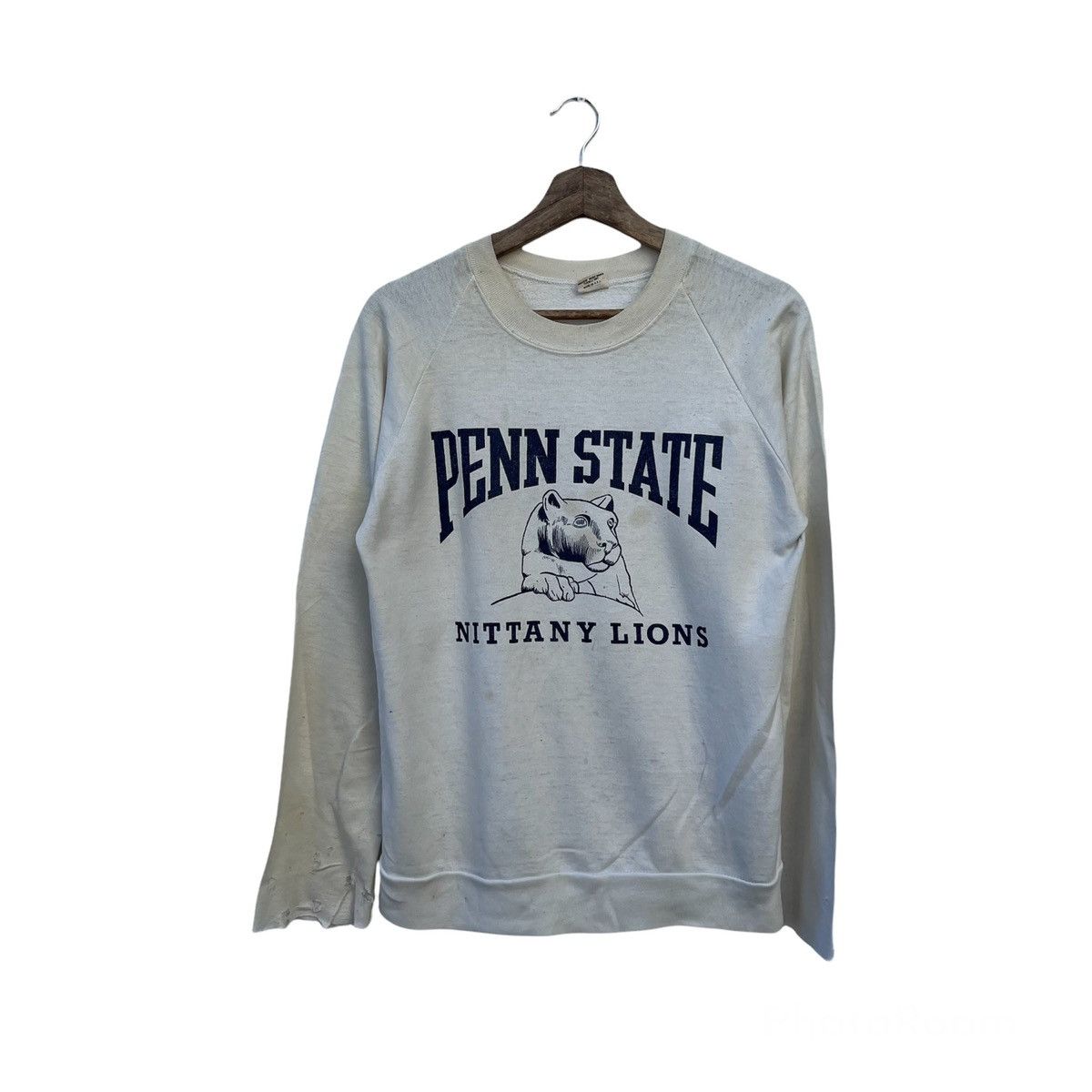 Vintage VINTAGE BELTON PENN STATE NITTANY LIONS BIG LOGO SWEATSHIRT Size US S / EU 44-46 / 1 - 1 Thumbnail