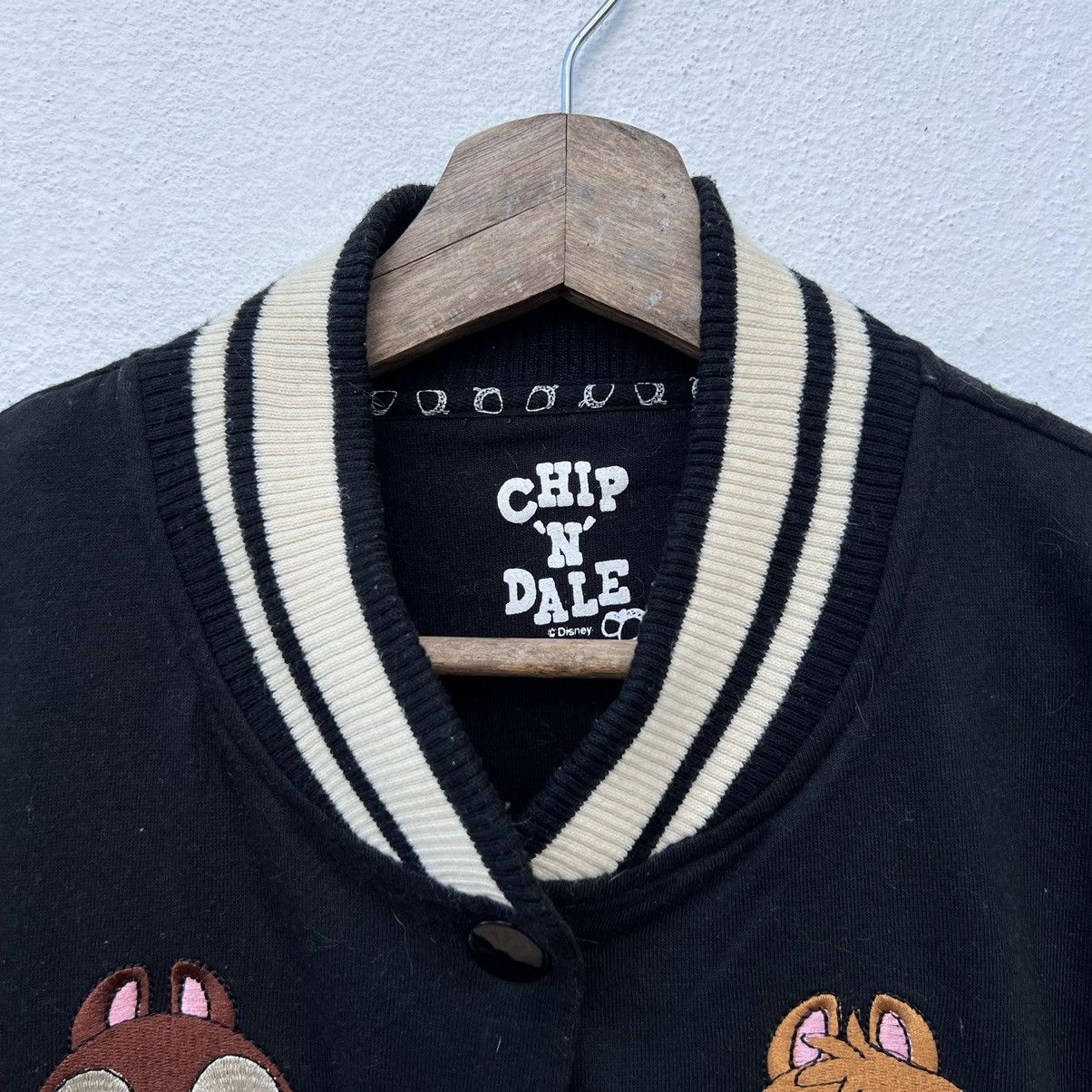 Cartoon Network VINTAGE CHIP AND DALE DISNEY VARSITY JACKET Size US L / EU 52-54 / 3 - 6 Thumbnail