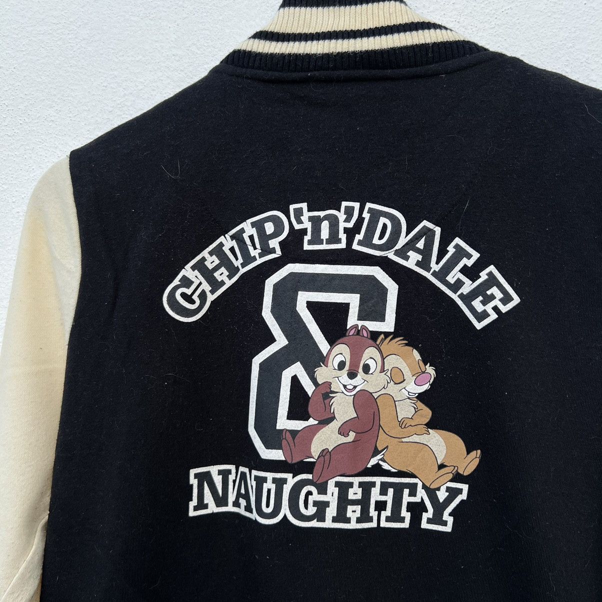 Cartoon Network VINTAGE CHIP AND DALE DISNEY VARSITY JACKET Size US L / EU 52-54 / 3 - 10 Thumbnail