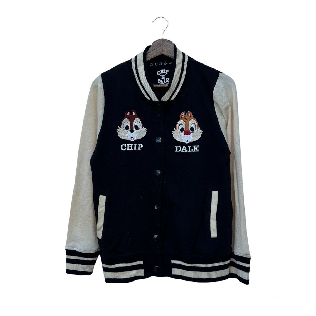 Cartoon Network VINTAGE CHIP AND DALE DISNEY VARSITY JACKET Size US L / EU 52-54 / 3 - 1 Thumbnail