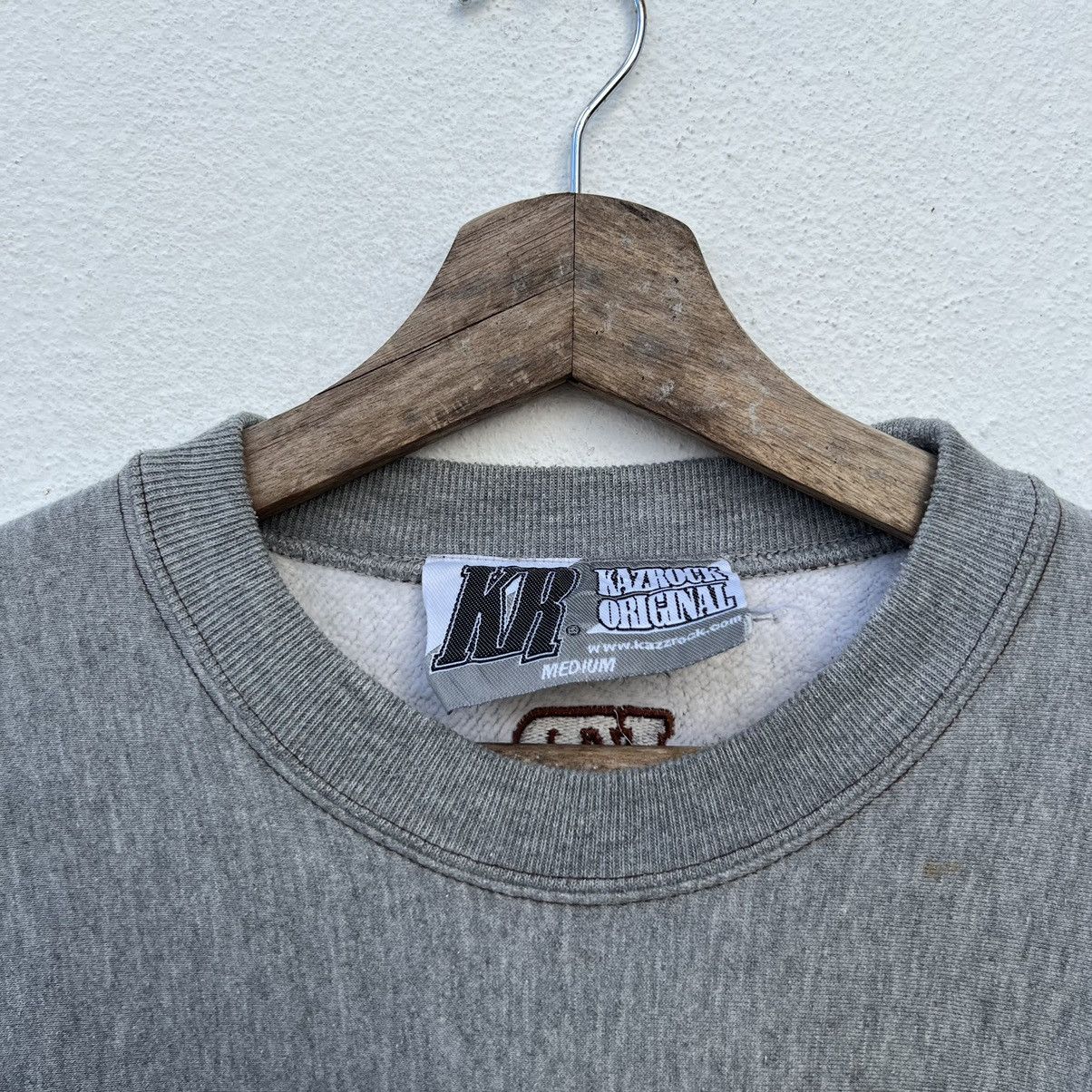 Japanese Brand VINTAGE KAZROCK ORIGINAL BIG LOGO SWEATSHIRT Size US M / EU 48-50 / 2 - 11 Thumbnail