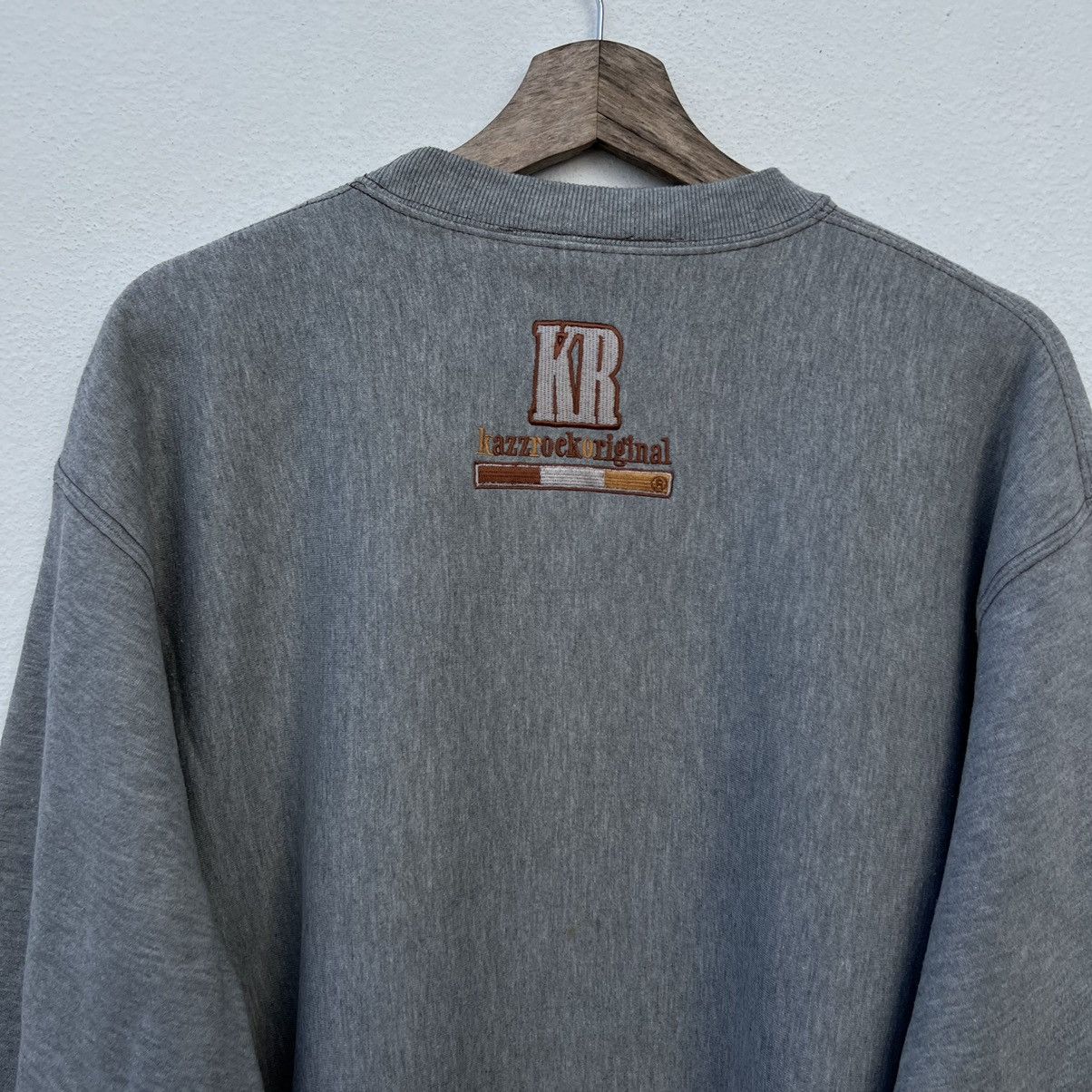 Japanese Brand VINTAGE KAZROCK ORIGINAL BIG LOGO SWEATSHIRT Size US M / EU 48-50 / 2 - 9 Thumbnail