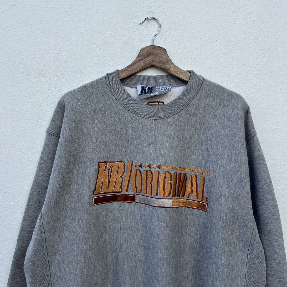 Japanese Brand VINTAGE KAZROCK ORIGINAL BIG LOGO SWEATSHIRT Size US M / EU 48-50 / 2 - 3 Thumbnail