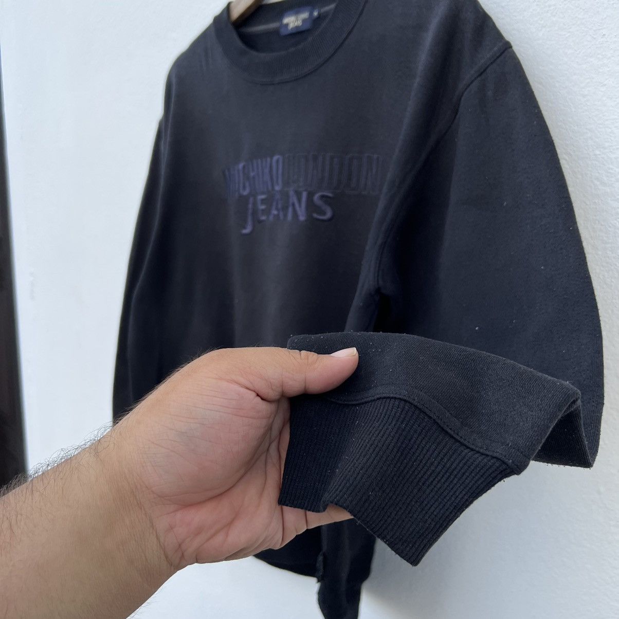 Japanese Brand VINTAGE SWEATSHIRT MICHIKO LONDON JEANS BIG LOGO Size US M / EU 48-50 / 2 - 7 Thumbnail