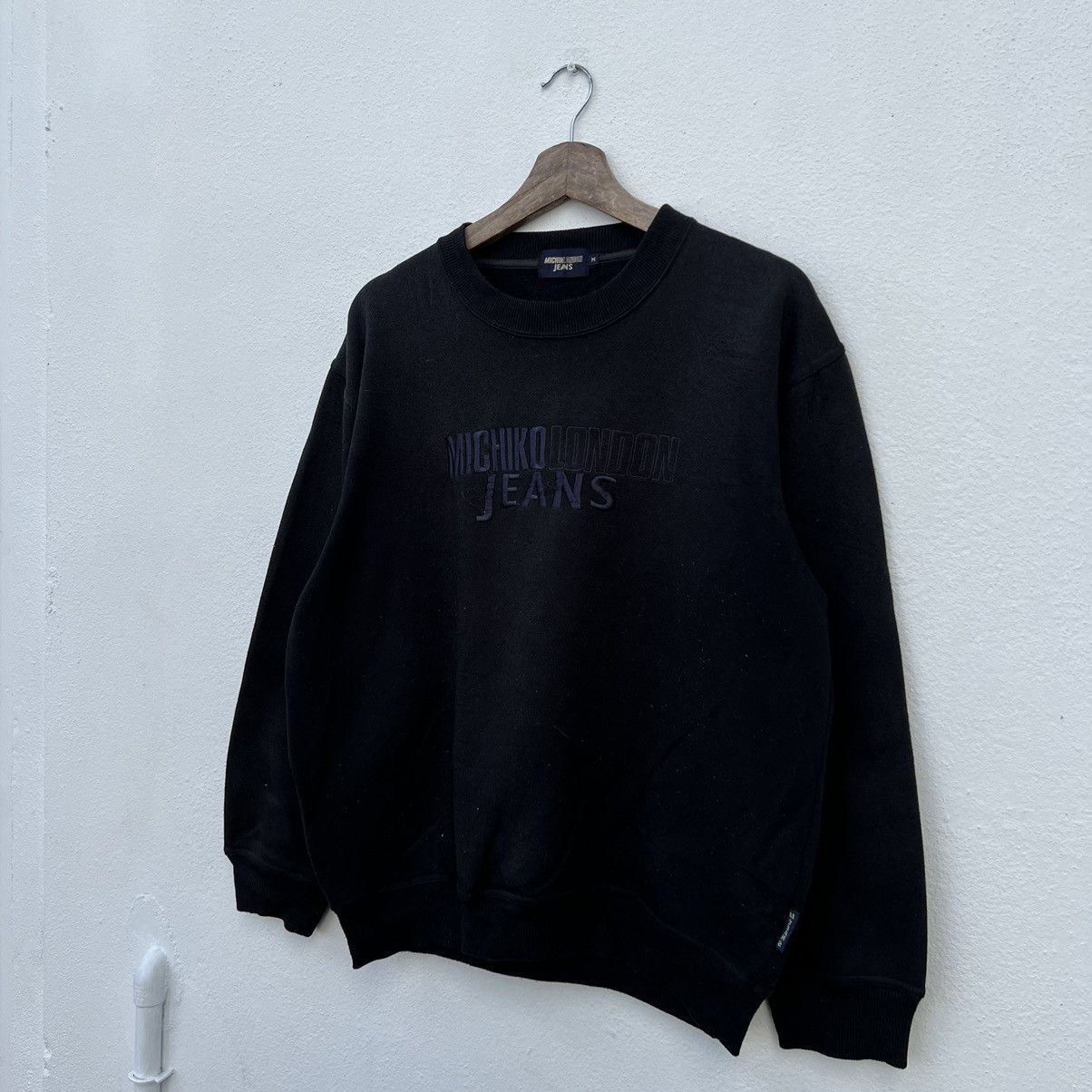 Japanese Brand VINTAGE SWEATSHIRT MICHIKO LONDON JEANS BIG LOGO Size US M / EU 48-50 / 2 - 2 Thumbnail