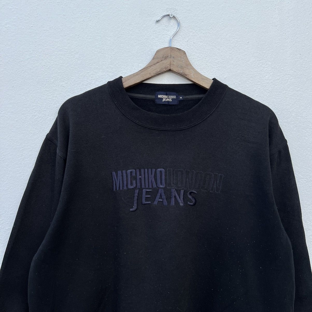 Japanese Brand VINTAGE SWEATSHIRT MICHIKO LONDON JEANS BIG LOGO Size US M / EU 48-50 / 2 - 3 Thumbnail