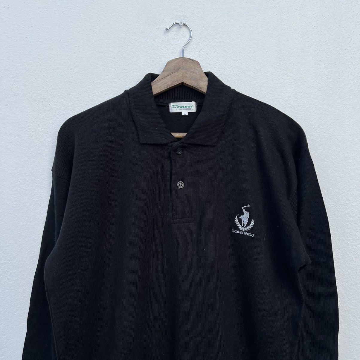 Japanese Brand VINTAGE COLLAR SWEATSHIRT DOMANI NATURAWEAR Size US L / EU 52-54 / 3 - 3 Thumbnail